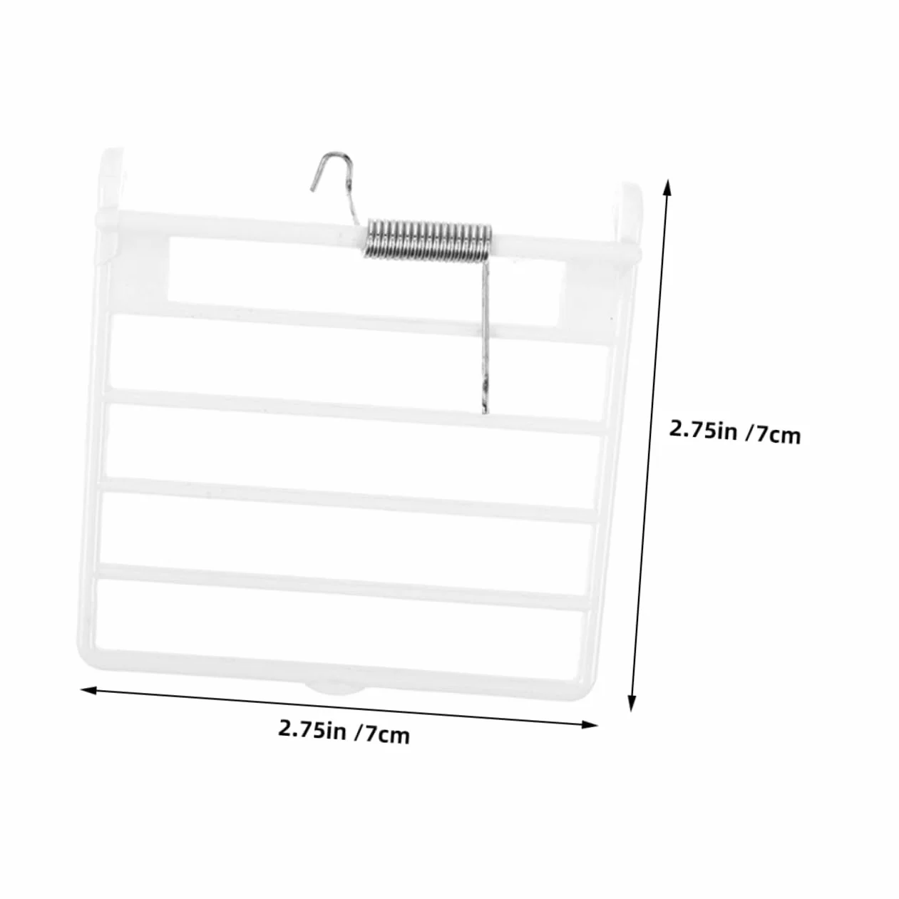 Accessori per Porta Uccelli in Sostituzione Facile con per Mangime Porta per con Design Resistente e Manutenzione Semplificata per Pappagalli e Uccelli Domestici