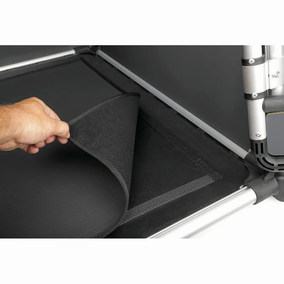 Lampa 60506 Premium, trasportino in Lega di Alluminio, specifico per Il Trasporto di Animali in Auto - Type 6-55 x 77 x H 60 cm