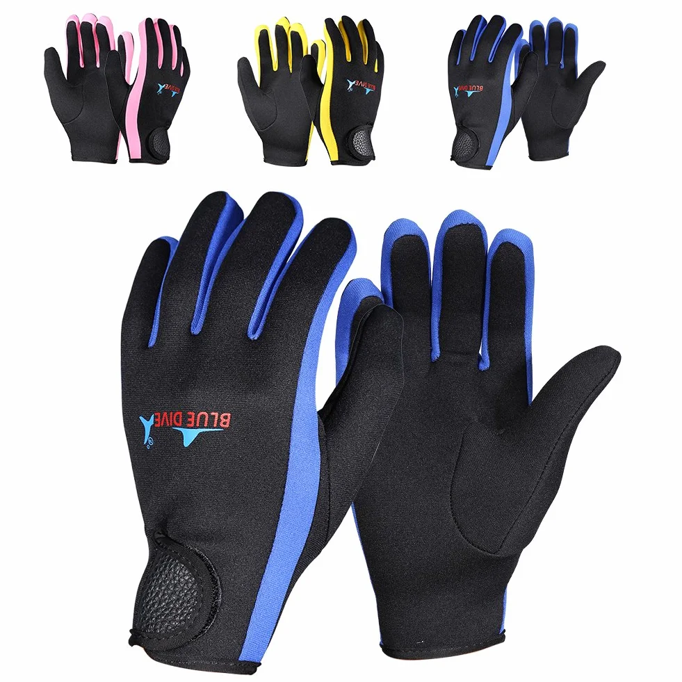 VGEBY Guanti da sub 1Pair Scuba Diving, Neoprene Snorkeling Kayak da surf Guanti da sport acquatici