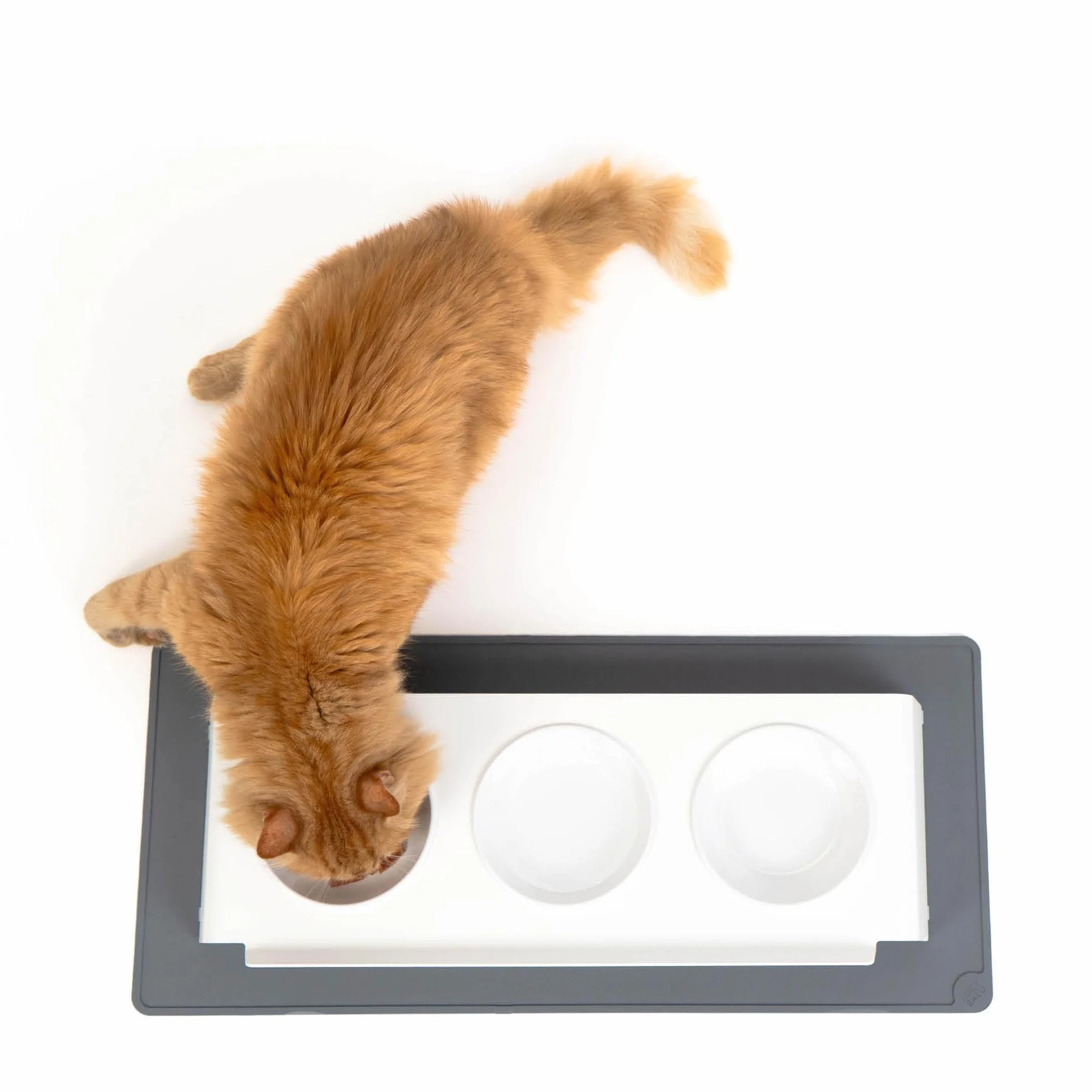 LucyBalu® Square XL Tappetino antiscivolo in silicone I Antracite