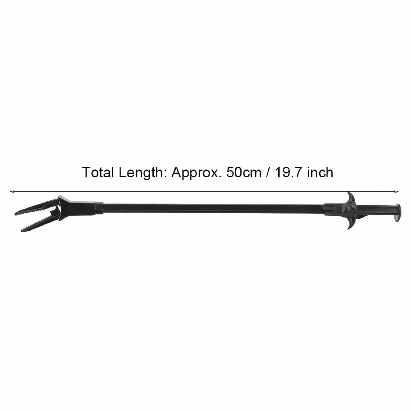 Pinza per piante acquatiche 50 cm plastica lunga acquario