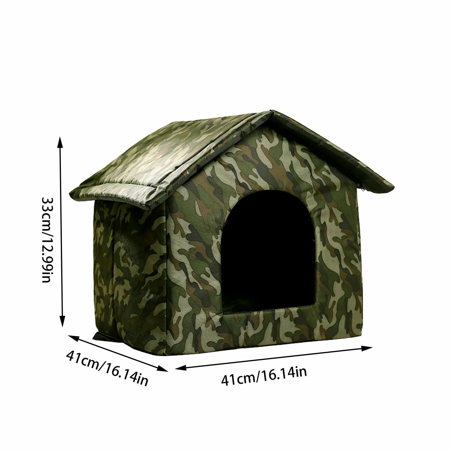 Cuccia per cani da esterno, antivento, antiscivolo, impermeabile | Cuccia isolata per cani e cuccioli, per gattini, cuccioli, gatti selvatici all'aperto