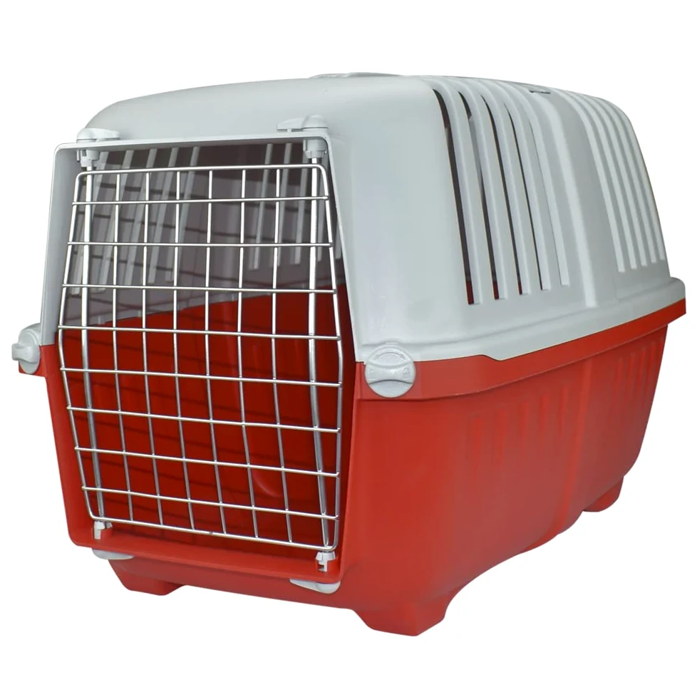 MPS SNC Trasportino pratiko 3 Metal per Cani e Gatti da Viaggio Trasporto 58,5x35,5x40h