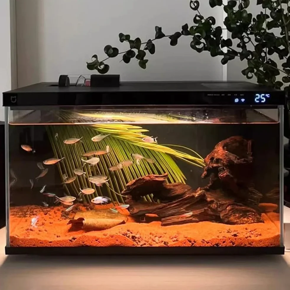 Sfondo statico per acquario, nero, 30 x 200 cm, per acquario, decorazione per acquari