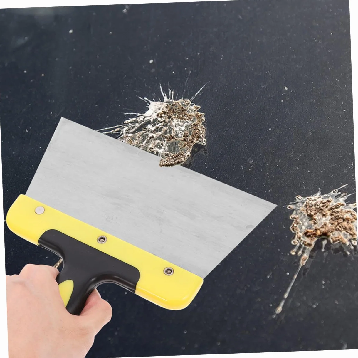 COLLBATH Raschietto per Escrementi Piccione Strumento Portatile Rimozione Uccelli Pulizia Gabbie