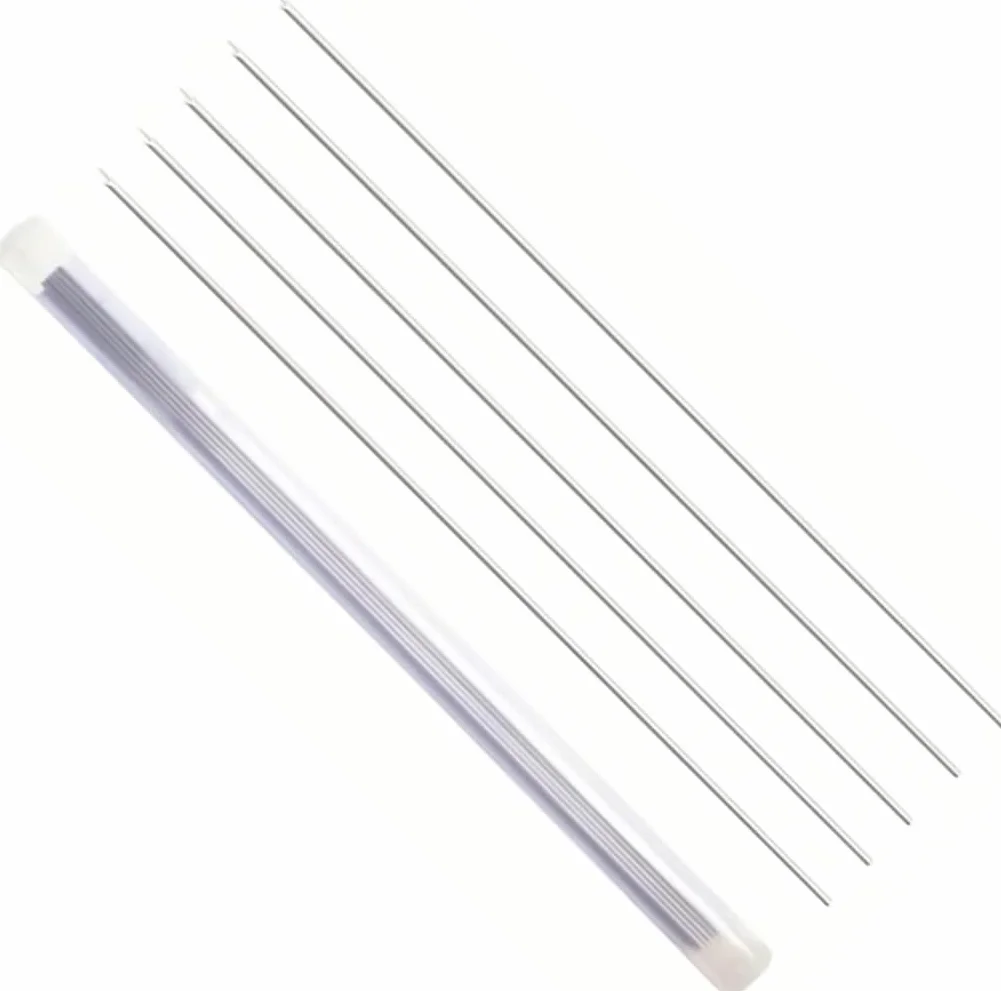AMZfishing 5 aghi per esche XL con faretina, aghi per vermi, aghi per wattworm, ago per wattworm, ago per vermi
