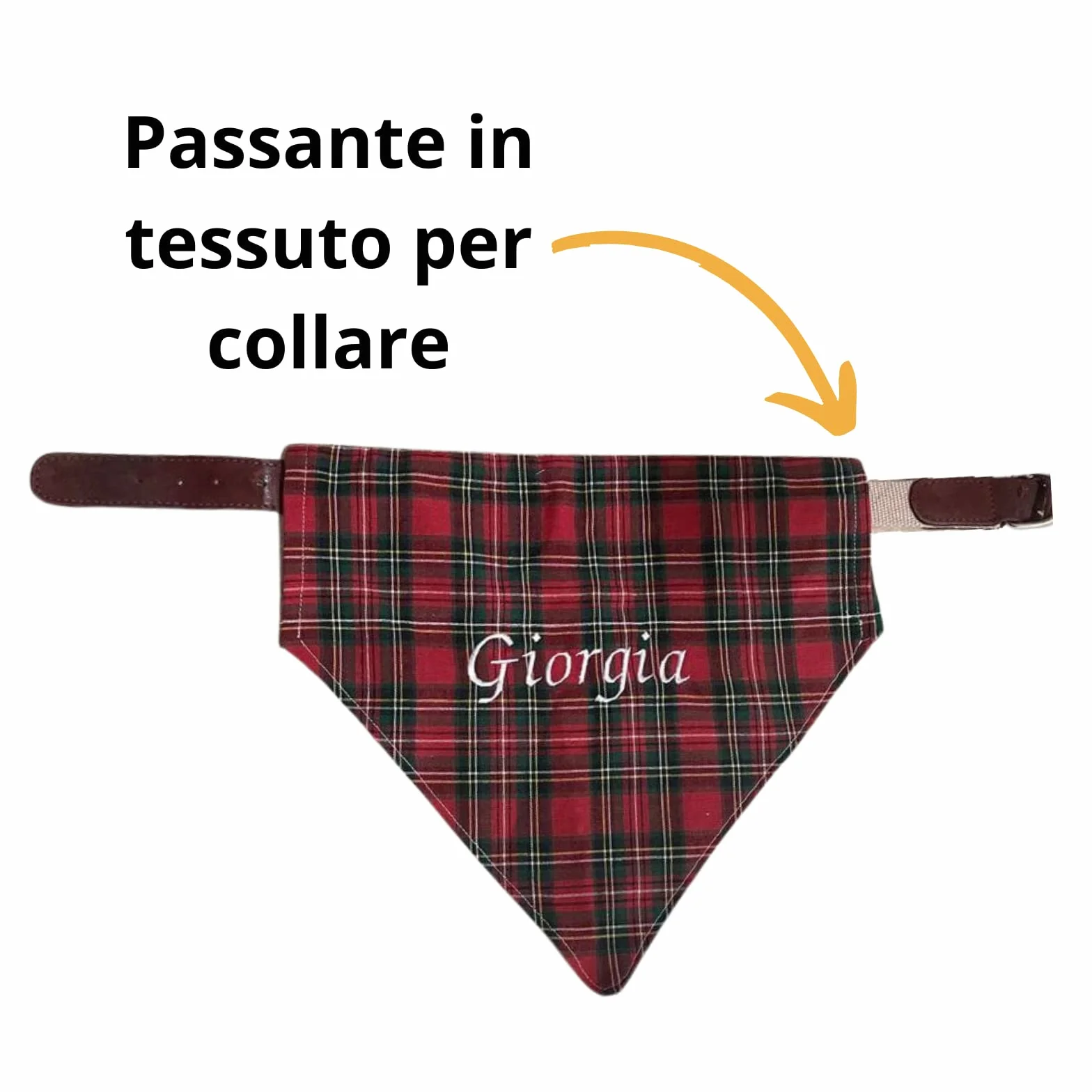 Personalizzata Bandana per cani Amici a quattro zampe Accessori