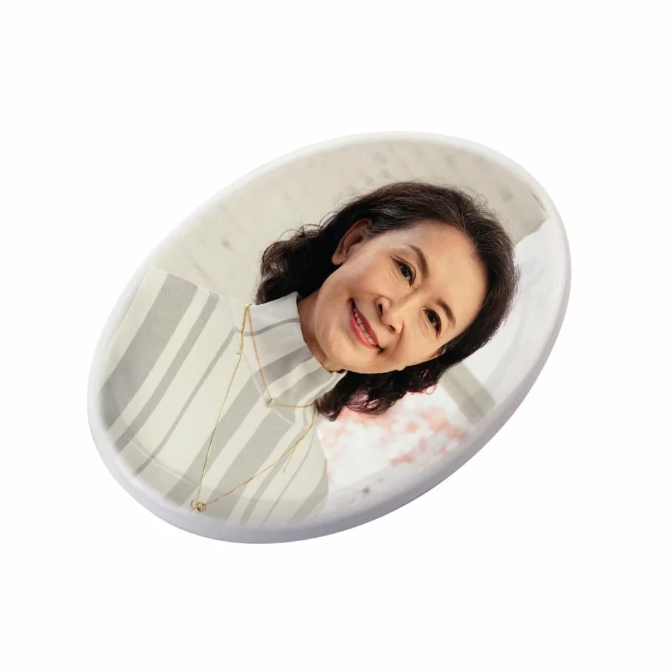Personalizowana Ceramiczna Płytka Fotograficzna na Nagrobek Pamiątkowy