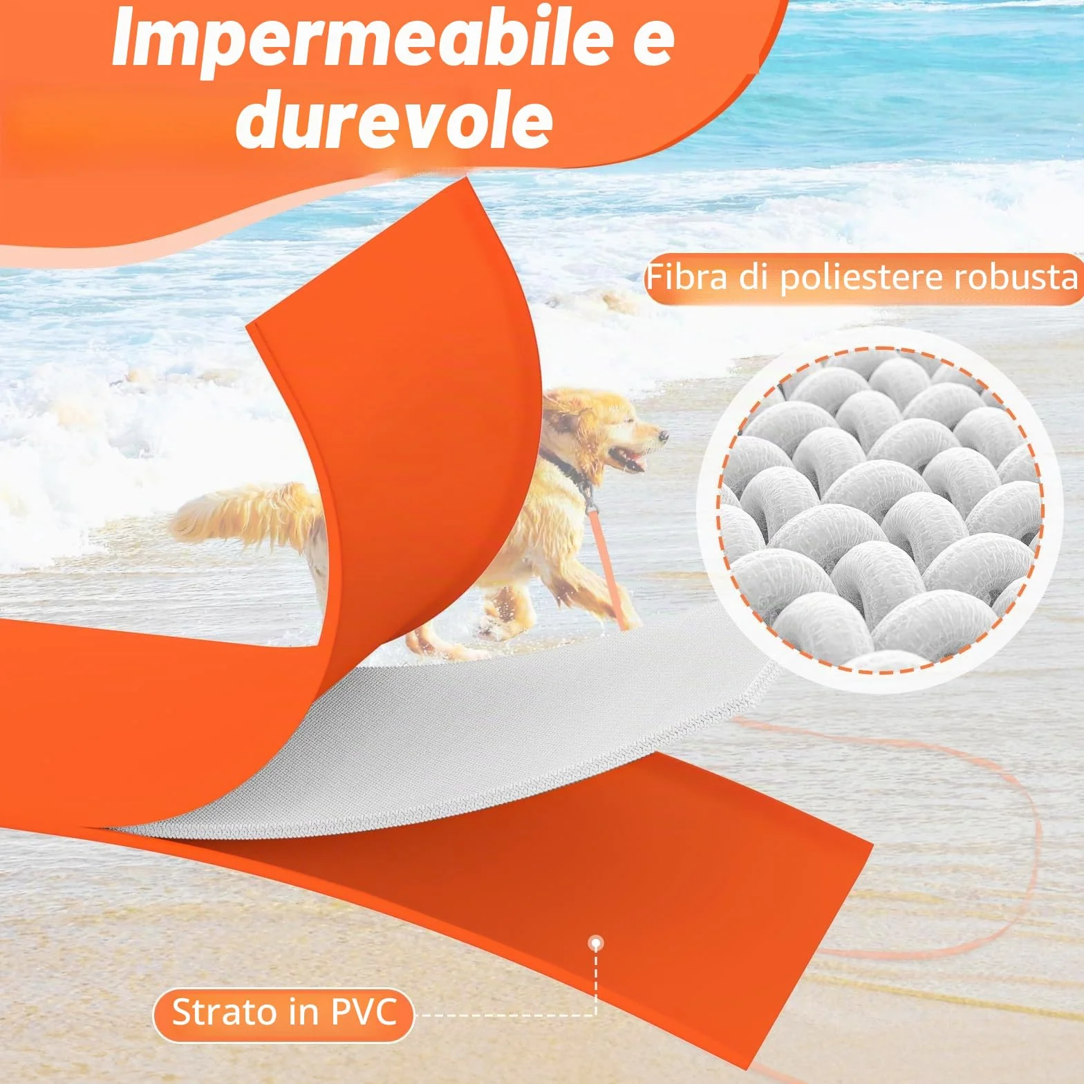 X XBEN Guinzaglio Addestramento Impermeabile per Cani 1,5M 3M 5M 8M 10M 12M 15M 20M 25M 30M, Lunghina con Maniglia Confortevole, Gommato,Resistente Adatto per Tutti i Cane