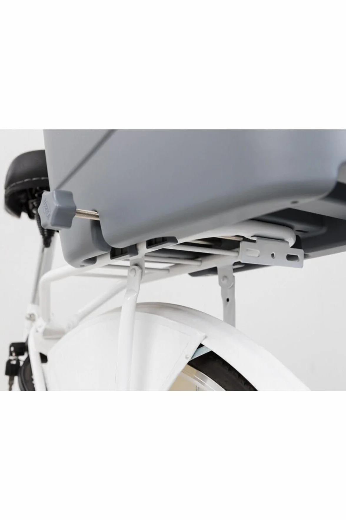 TRIXIE 13115 Bicycle Basket for Pannier Rack, Plastic/Metal, 3000 g, 36 x 47 x 46 cm
