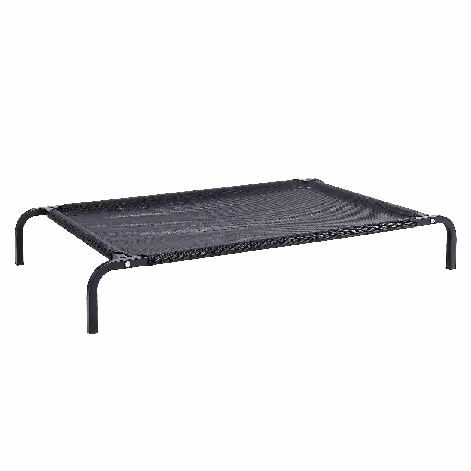 Lionto Lettino rialzato per Cani 114x76 cm Nero