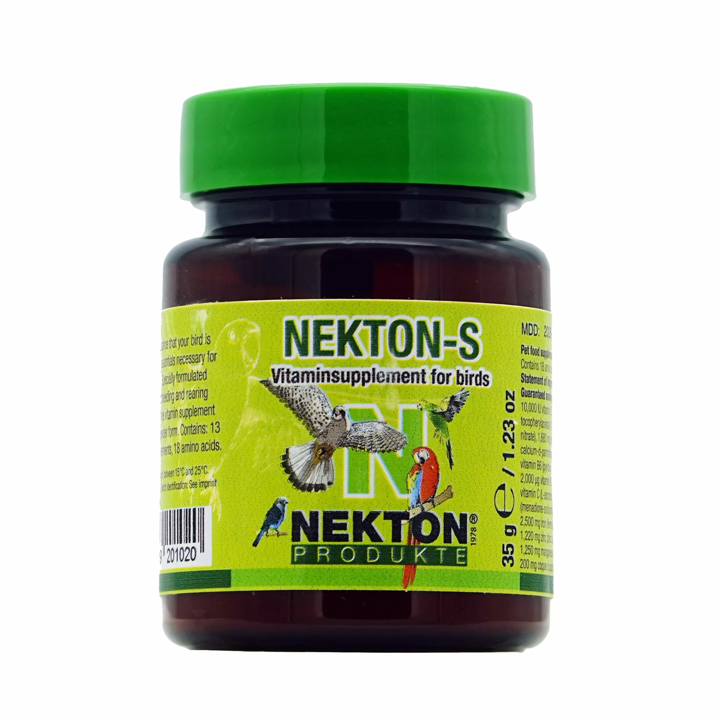 Nekton S Integratore Vitaminico per Uccelli 35 G