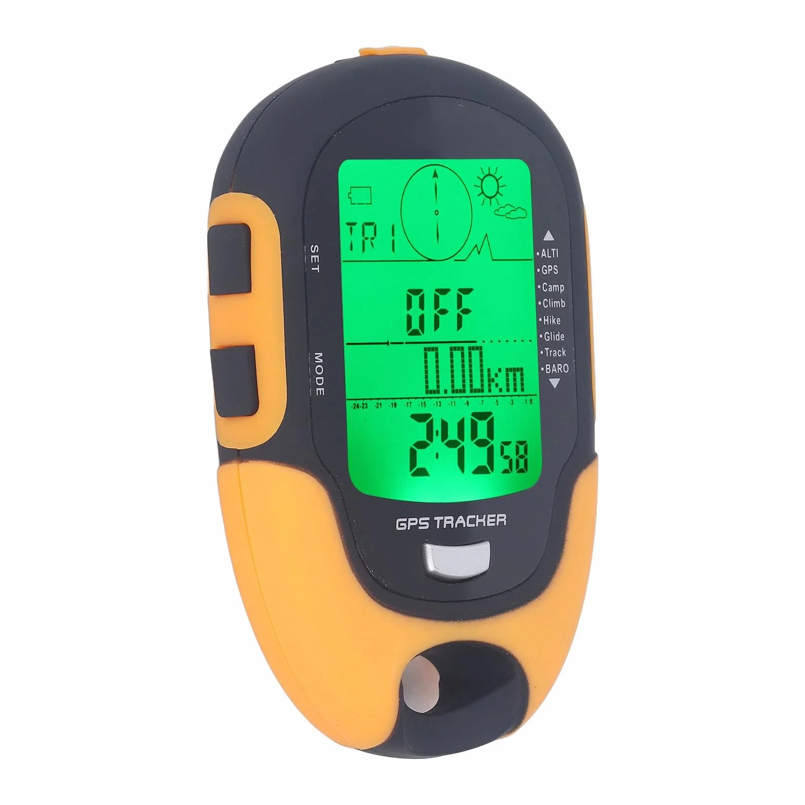Misuratore Multifunzione GPS Altimetro Elettronico Barometro Termometro Igrometro Bussola Digitale Impermeabile Accessori Professionali