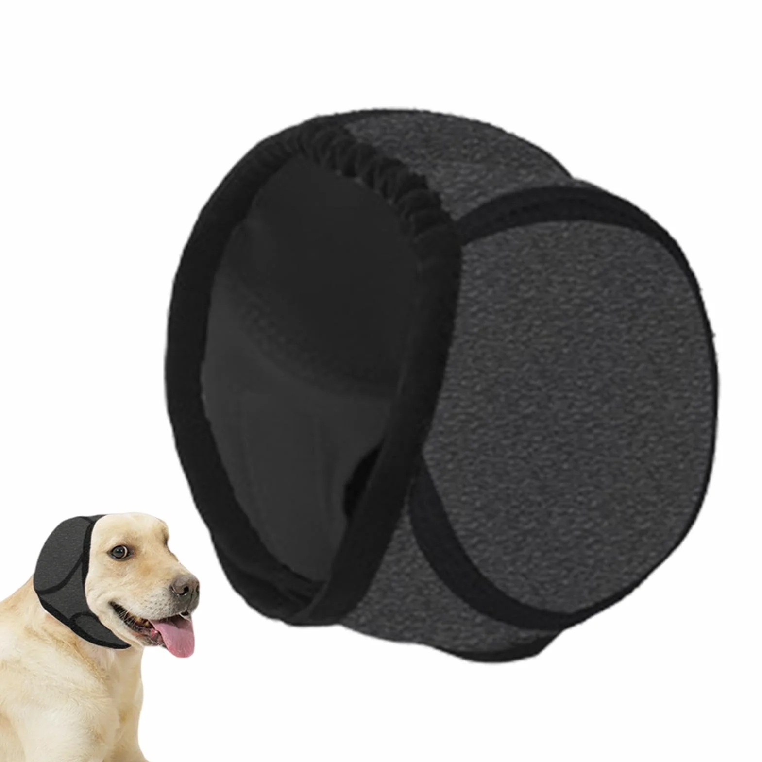 Cuffie antirumore per cani impermeabili antiscivolo regolabili toelettatura bagno fuochi d'artificio
