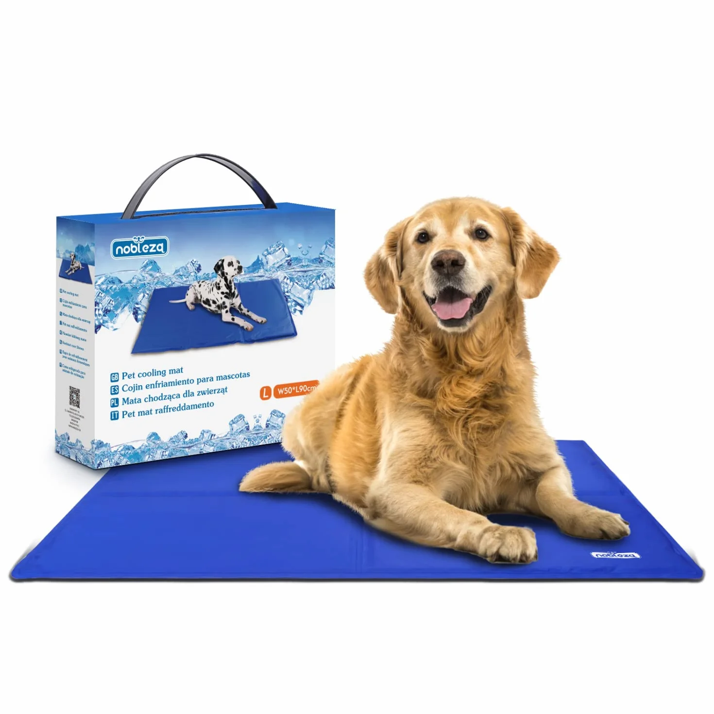 Nobleza Tappetino Refrigerante in Gel per Cani 90x50cm