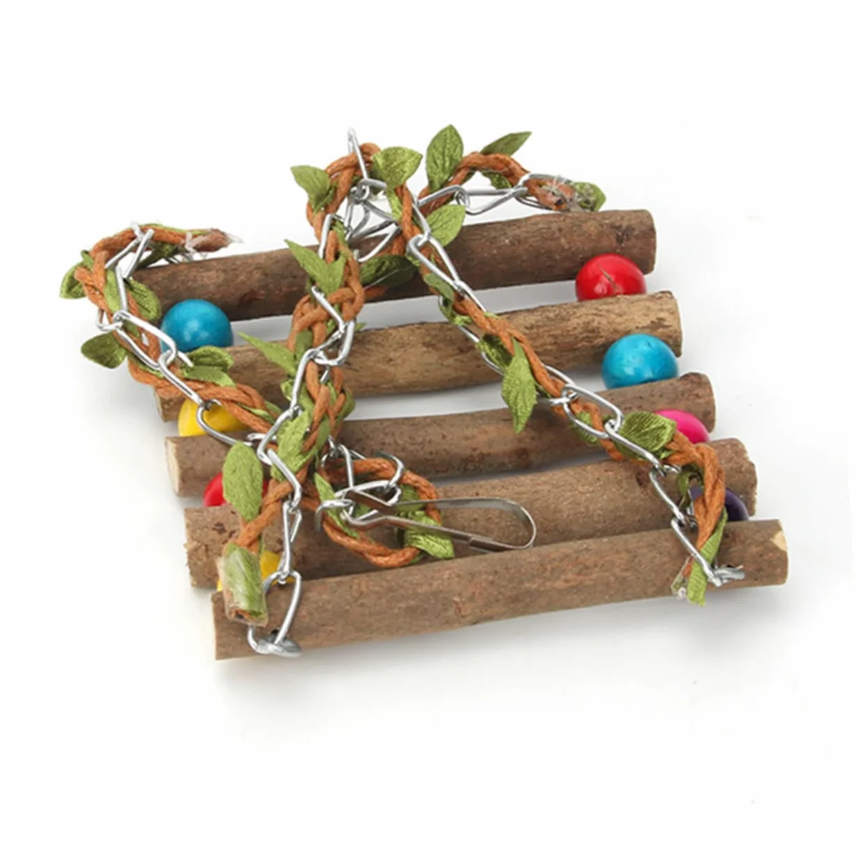 BESPORTBLE 3pezzi Altalena Per Pappagalli Giocattolo Interattivo Per Uccelli Accessorio Per Cage Divertimento e Allenamento Per Pet Design Swing Per e Gioco