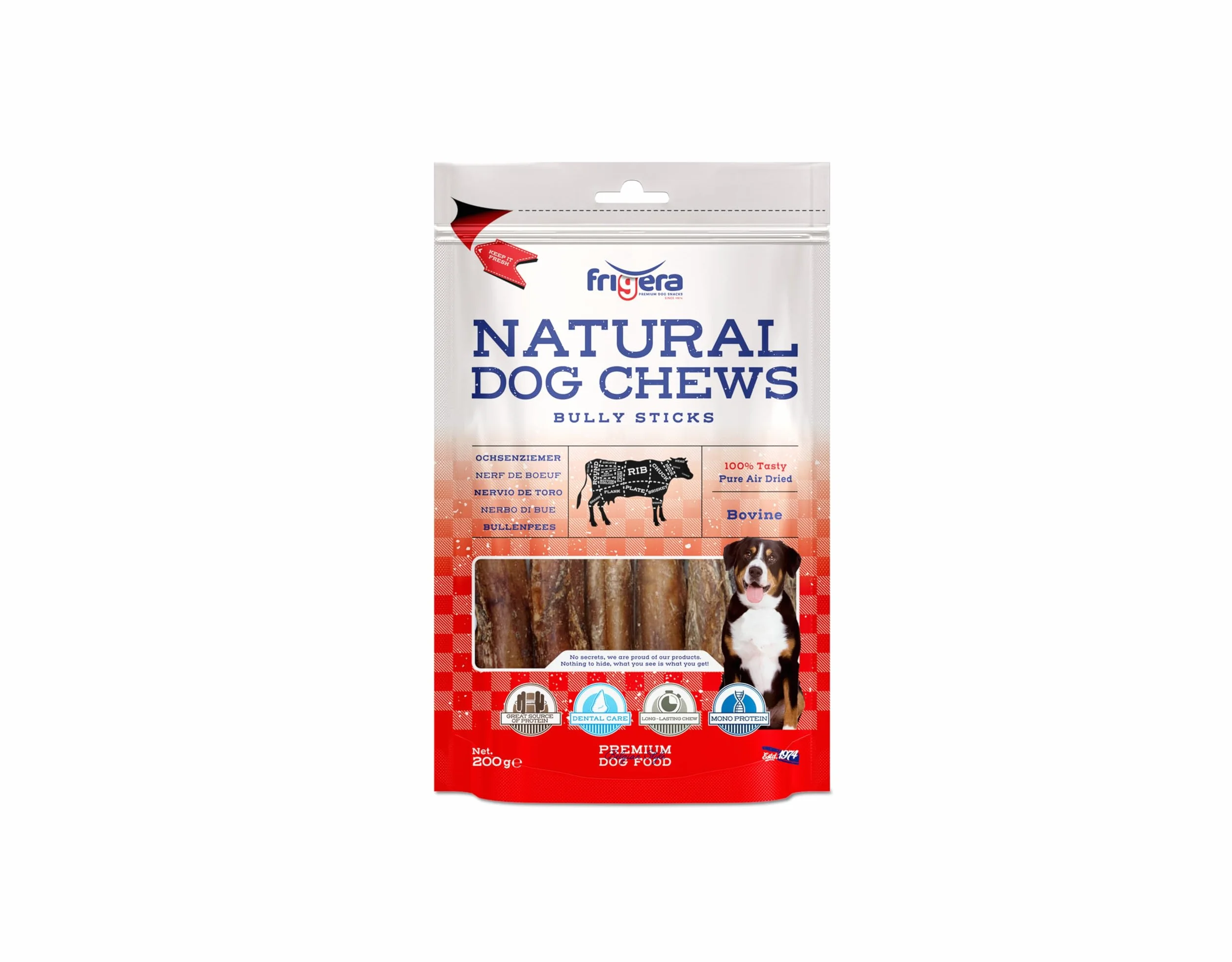 friGERA Bully Sticks 12 cm 200 g