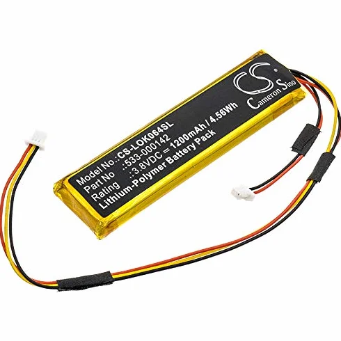 TECHTEK Batteria 1200mAh compatibile con Logitech Craft Y-R0064
