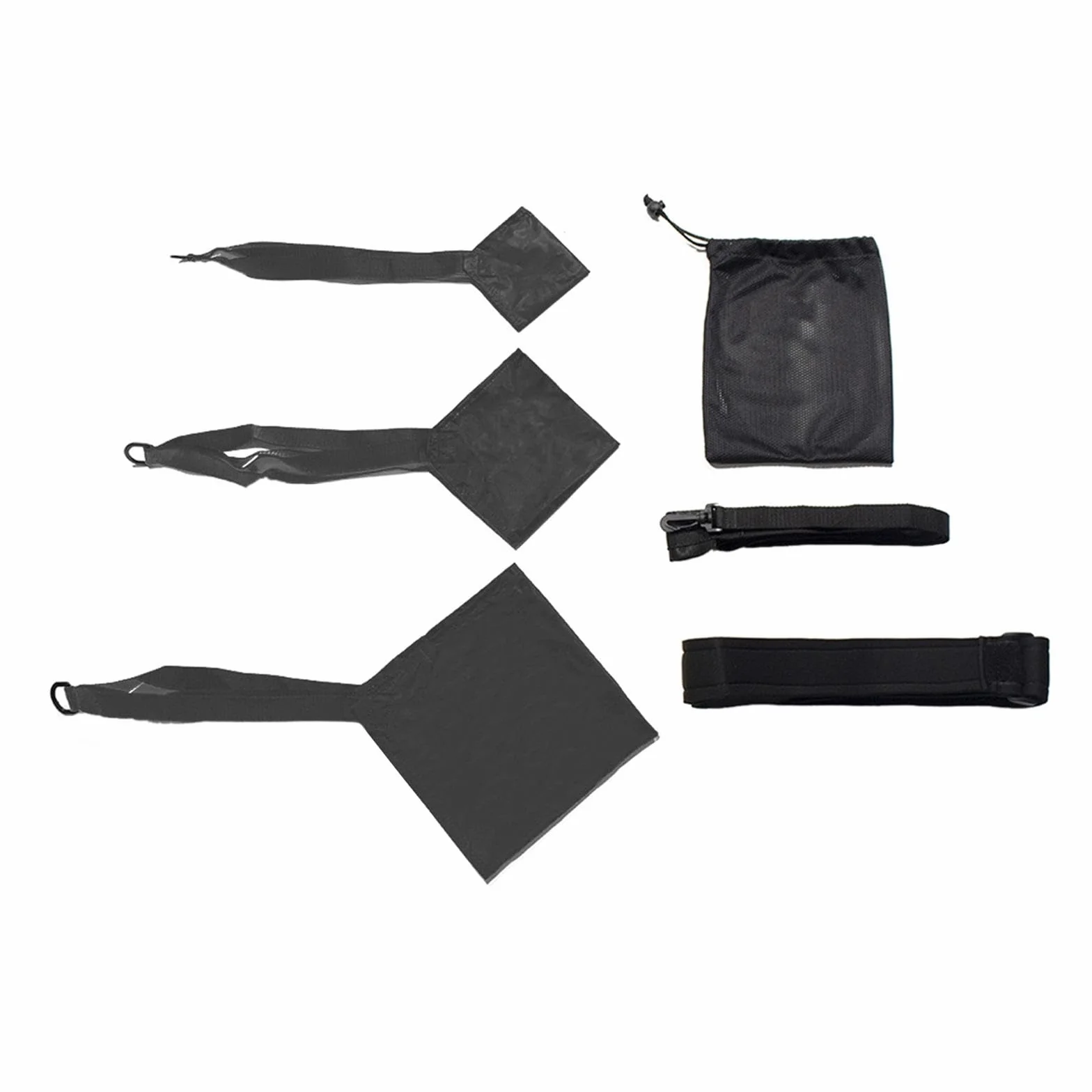 Set di resistenza per paracadute da nuoto, per allenamento e rafforzamento della forza, in 3 misure (20 cm, 30 cm, 40 cm) e cintura in vita
