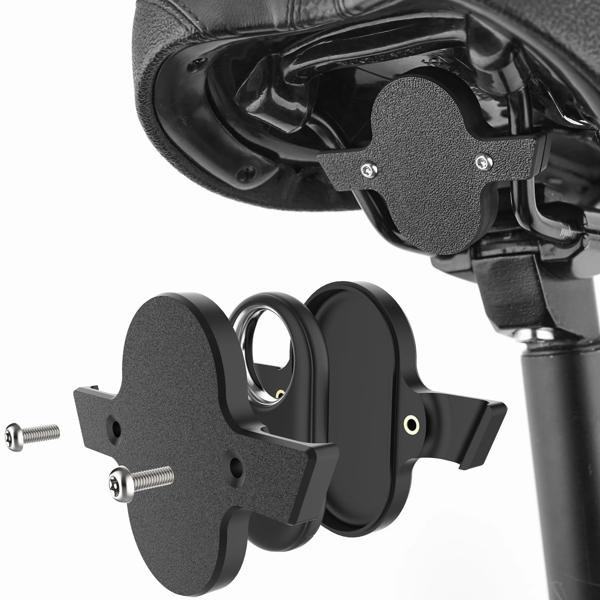 Supporto per bicicletta per Samsung SmartTag 2, supporto per bicicletta, nascosto sulla sella per bicicletta, accessorio per bicicletta con protezione antifurto, compatibile con mountain bike,