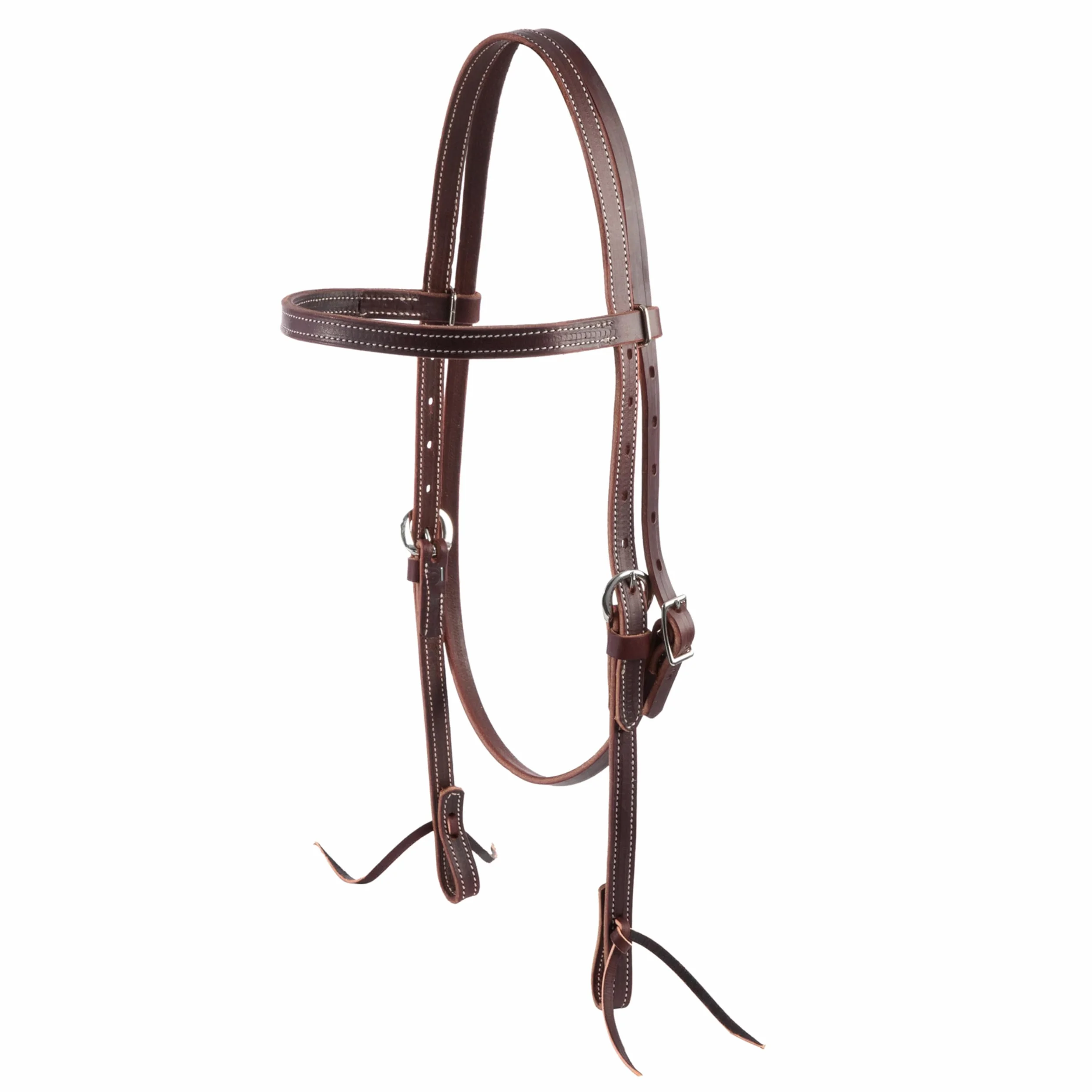 Weaver Leather Cinghia di Cuoio, testiera con frontalino in Pelle