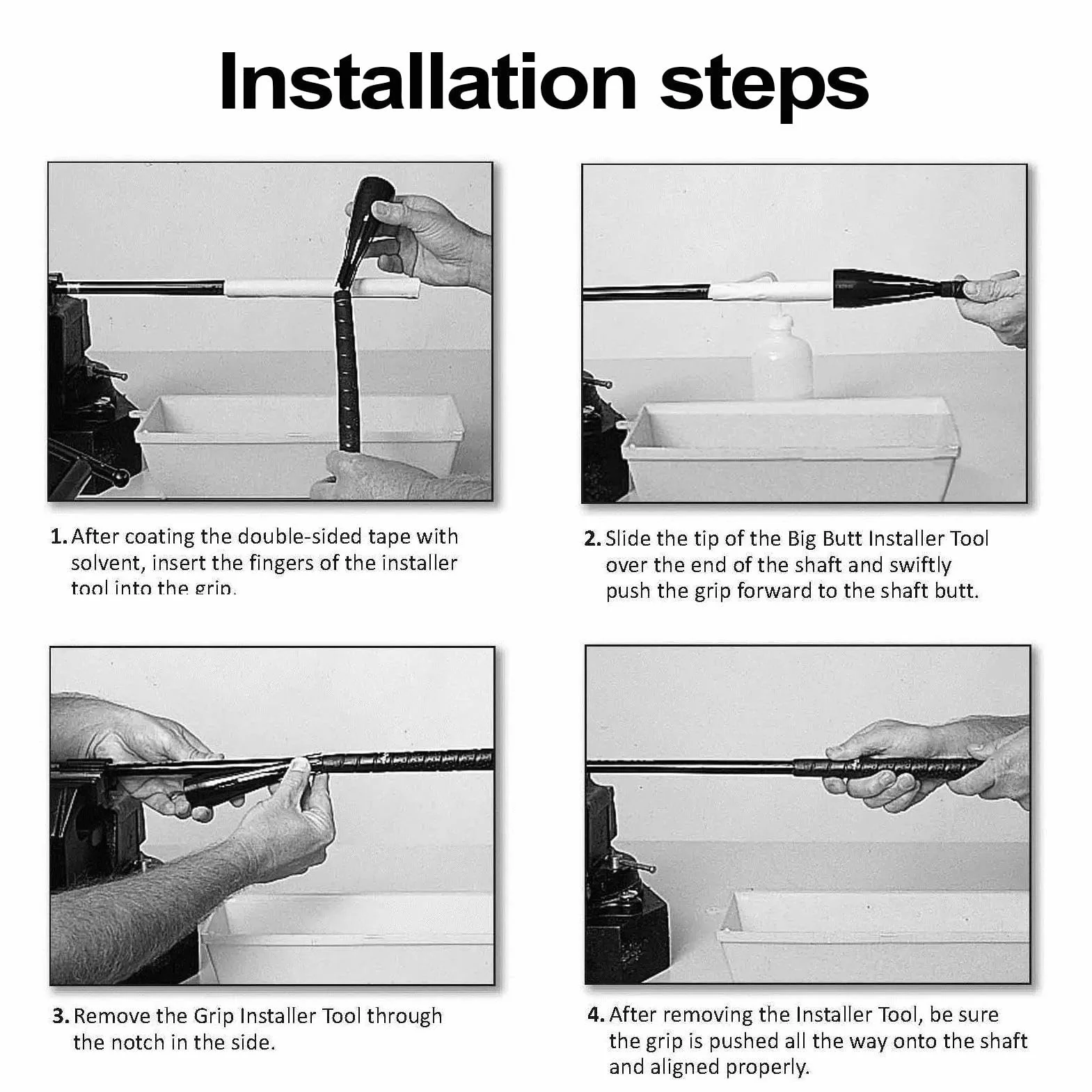 Golf Club Grip Installer Reusable Shaft Puller Tool Portable Remover Accessories for Men