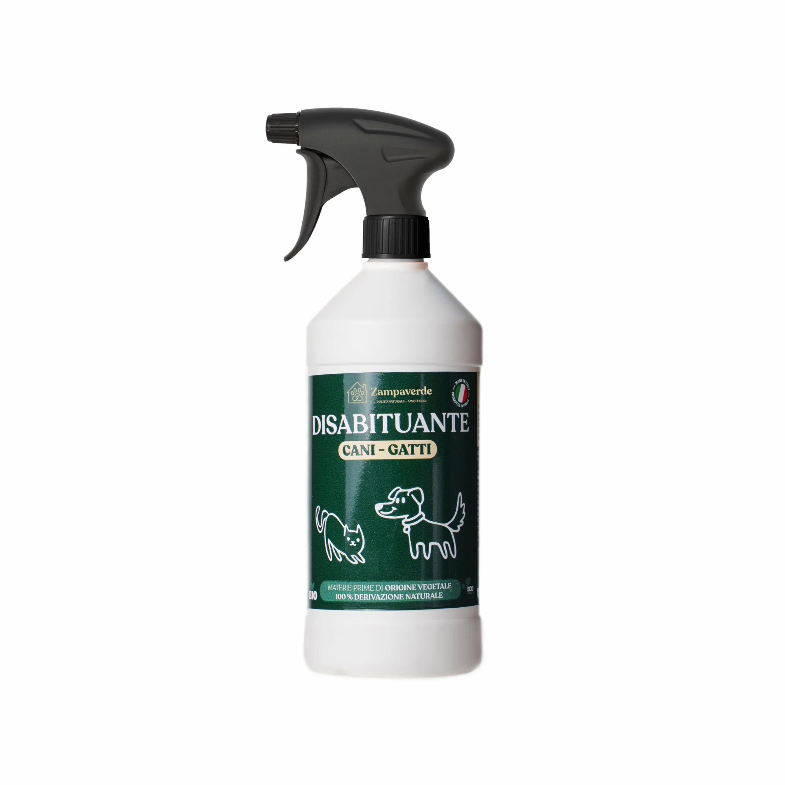 Disabituante Cani Gatti Interno Esterno + Shampoo Secco Gratis