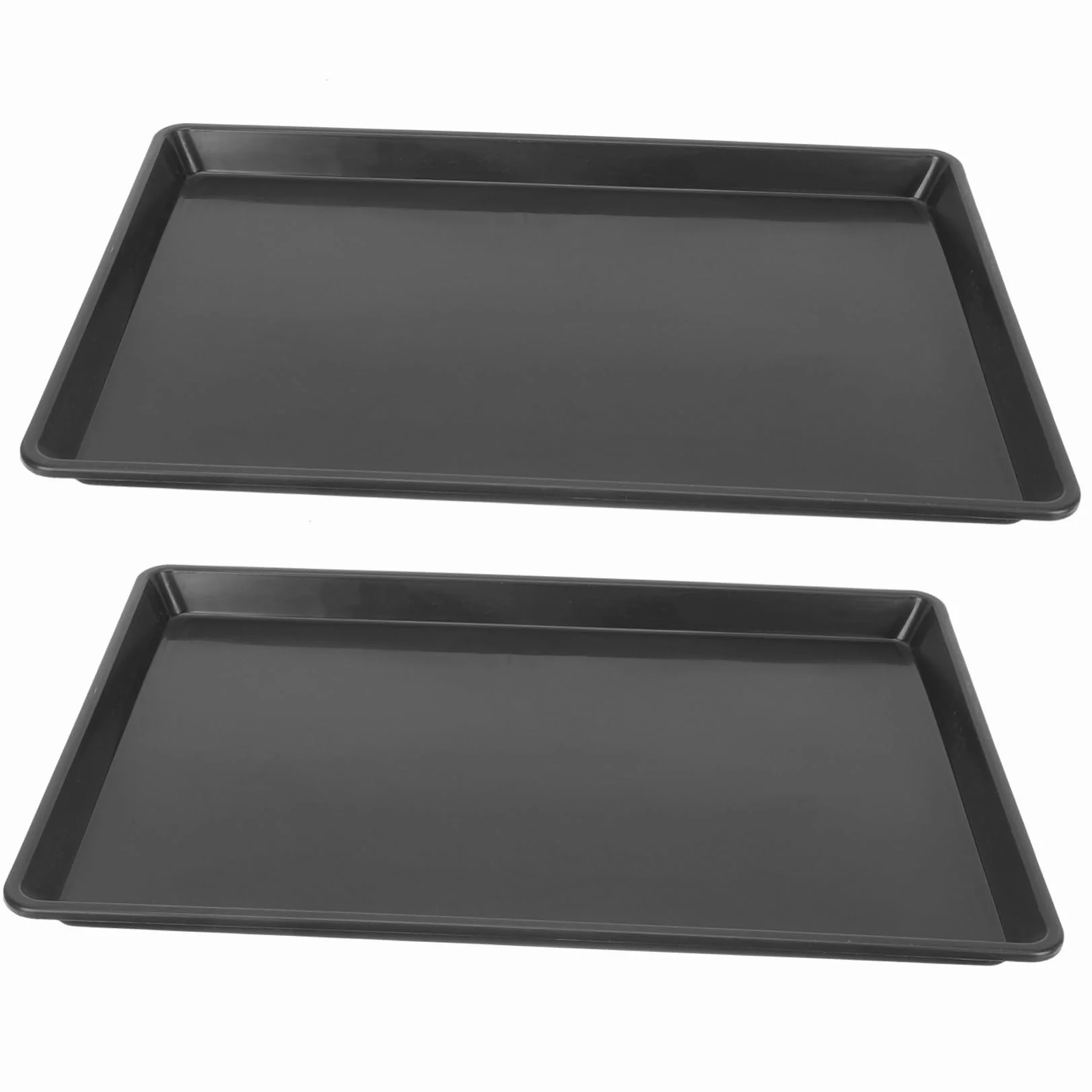 Vassoio per Gabbia Cani di Piccola Taglia 2 Pezzi Vassoio Inferiore Sostituzione per Gabbia Conigli Uccelli Facile da Pulire E Resistente agli Odori 16.93X12.99X0.98In