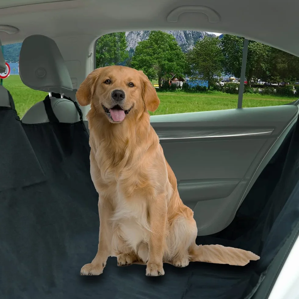 Gvolatee Coperta protettiva per cani, impermeabile,resistente ai graffi per sedile posteriore dell'auto, facile da pulire, universale