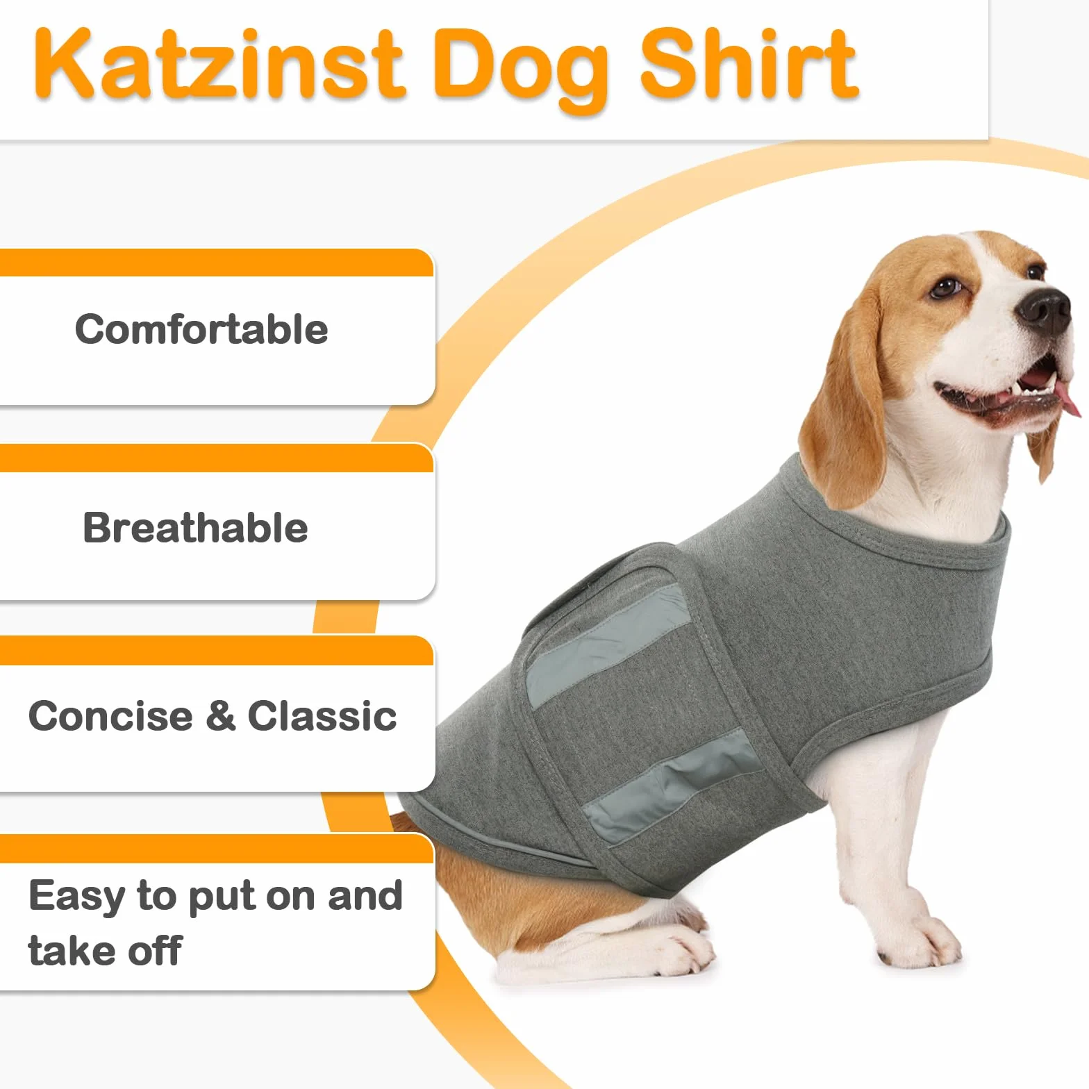 Cane Ansia Cappotto Pet Stress Relief Shirt Traspirante Gilet Sedativo Comfort