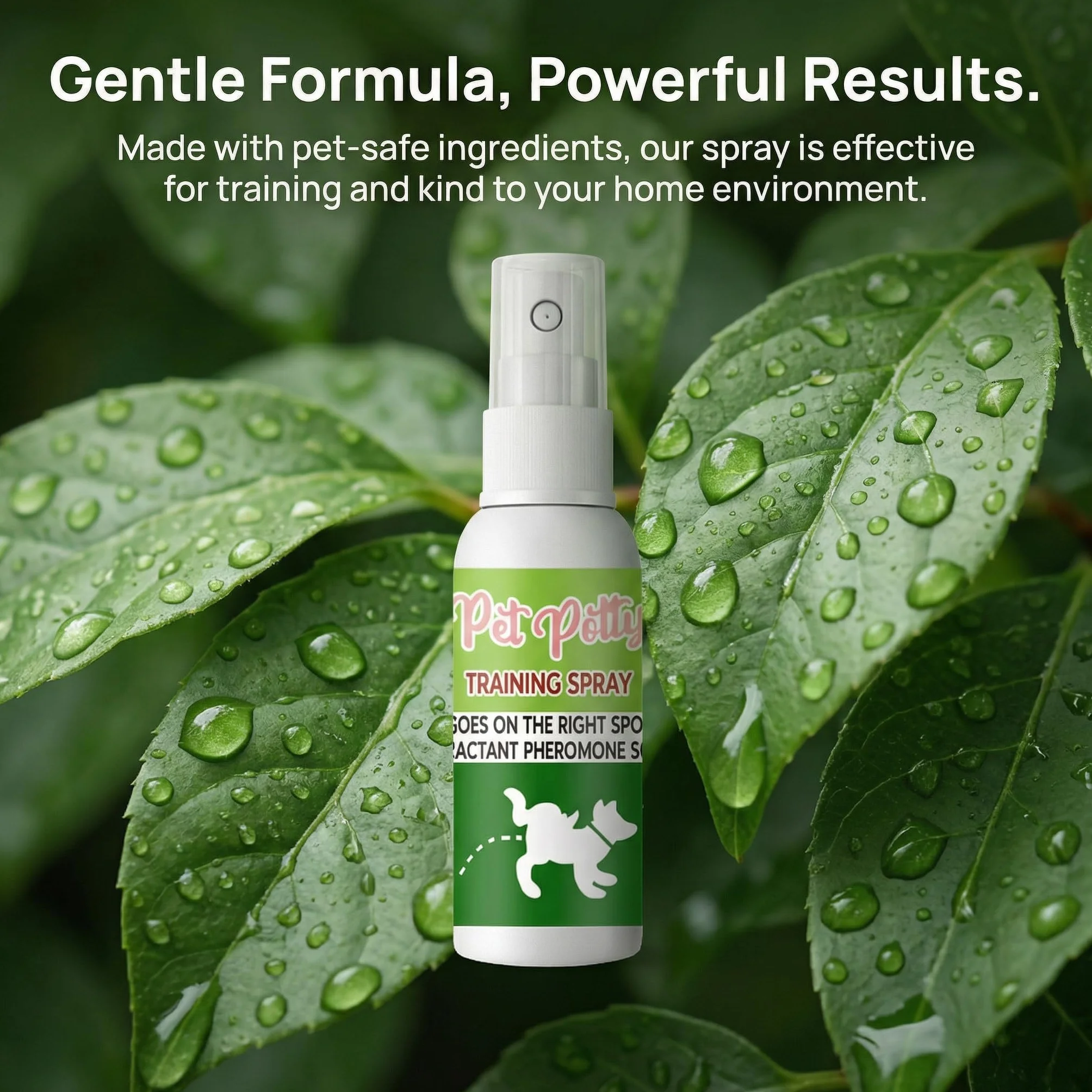 Spray per Addestramento del Cane, Spray Fai La Pipì Qui per Cani, Spray per Addestramento Vasino per Animali Domestici, Mantiene Gli Spazi Puliti per Cani da Interni Ed Esterni, 30ml