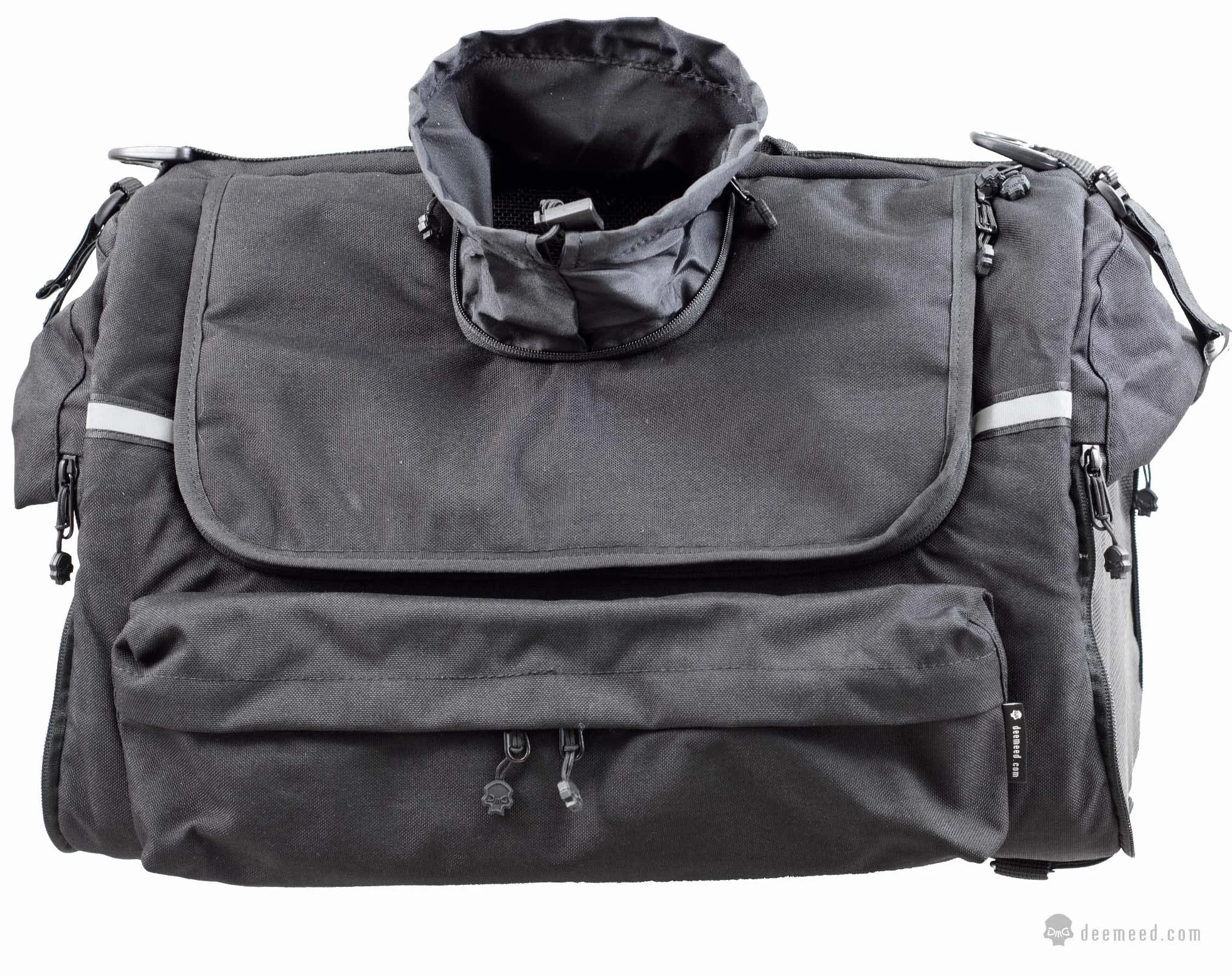 PETBAG, trasportino per cani da moto, impermeabile, portatile, sistema di ventilazione tripla per cani o gatti, per sissy bar, portapacchi o sedile. Realizzato in tessuto Cordura Italiano