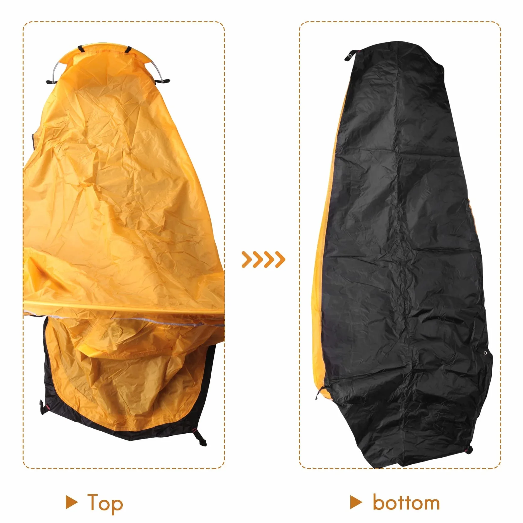 Ultralight Backpacking Bivvy Tenda Impermeabile Sacco per Viaggi