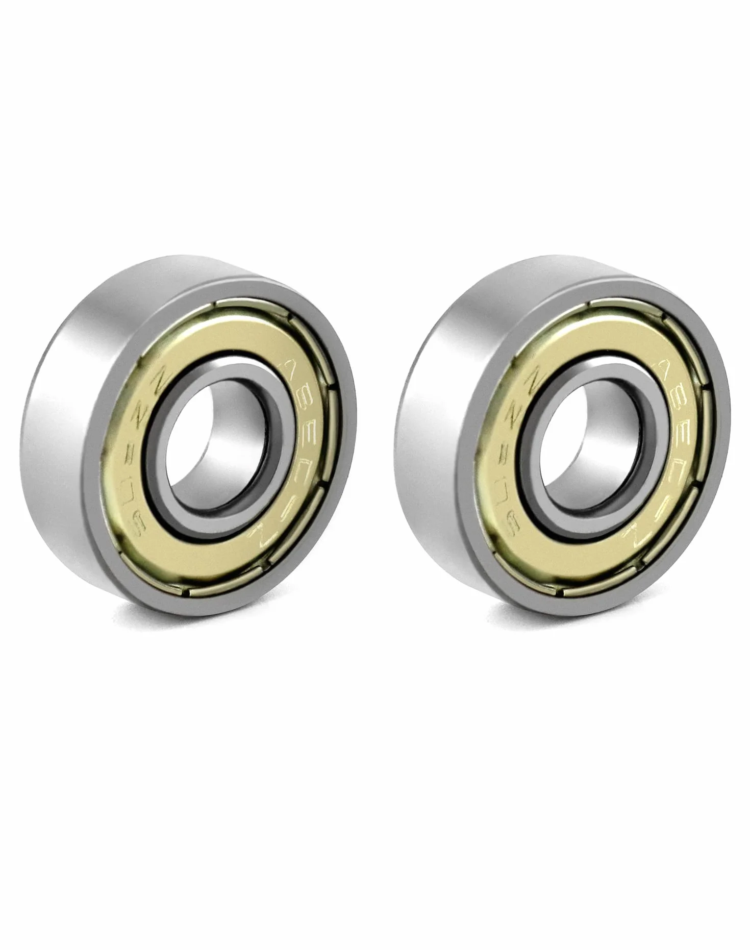 Cuscinetti a Sfera 608ZZ 8x22x7 mm QWORK 20 Pezzi Prelubrificati Doppia Schermatura