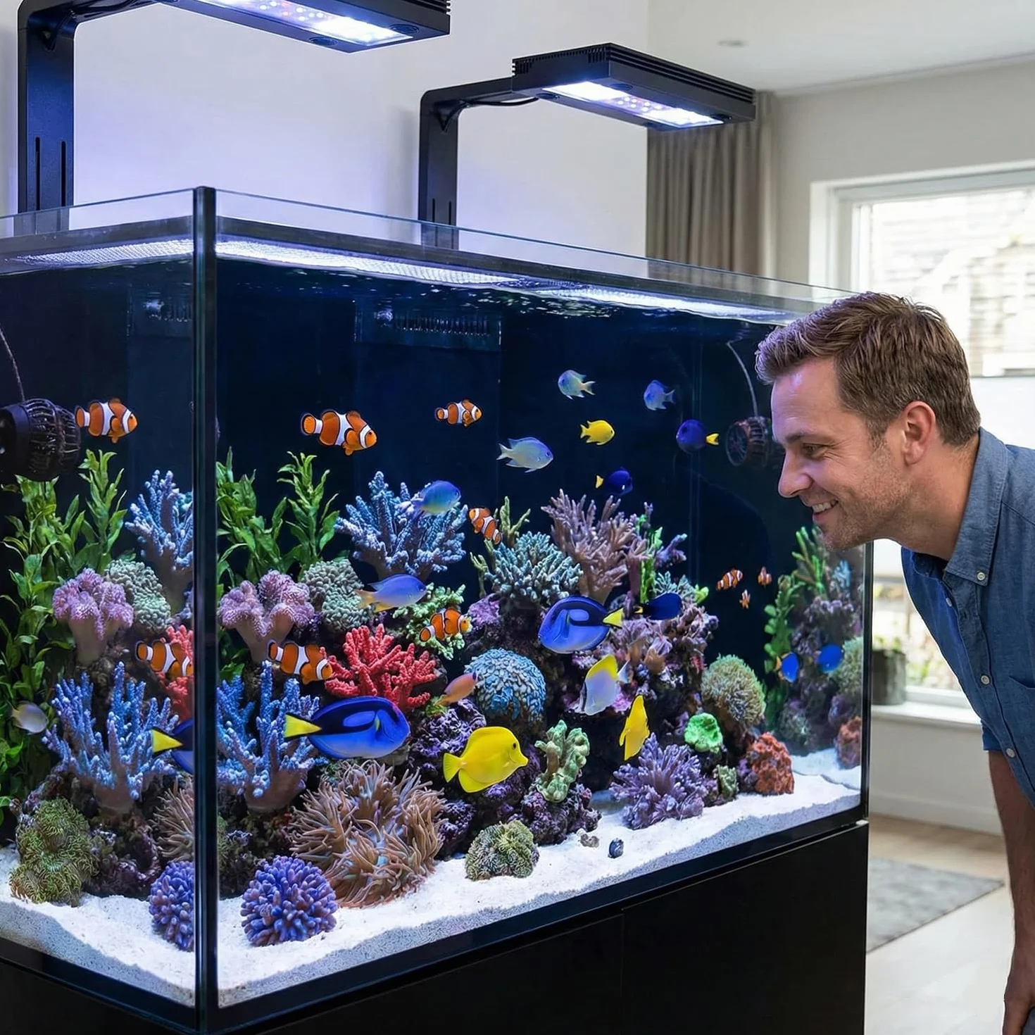 Pannello posteriore per acquario, 40 x 200 cm, pellicola adesiva statica, in PVC, sfondo nero, per parete posteriore dell'acquario, terrario