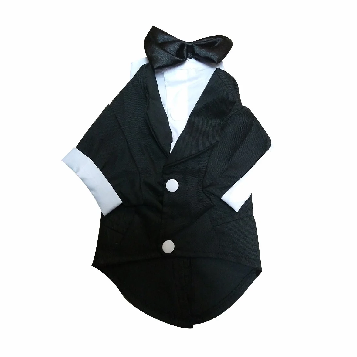 Pet Dog Clothes Solid-Colored Bretelle Business Suit
