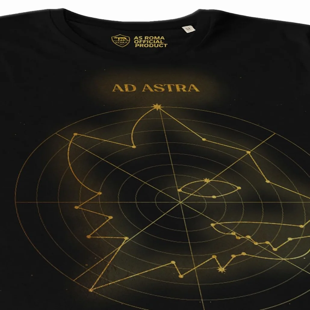 AS Roma Tee Lupo Ad T-Shirt Unisex Adulto
