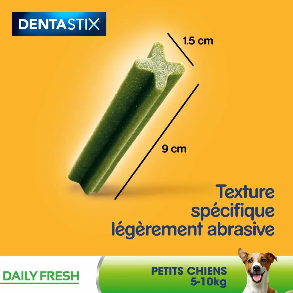 Pedigree, Snack per cani, Tratta per cani Dentastix Daily Fresh Dental Care, 4 x (4 x 7 stick / 110 g), 1,76 kg