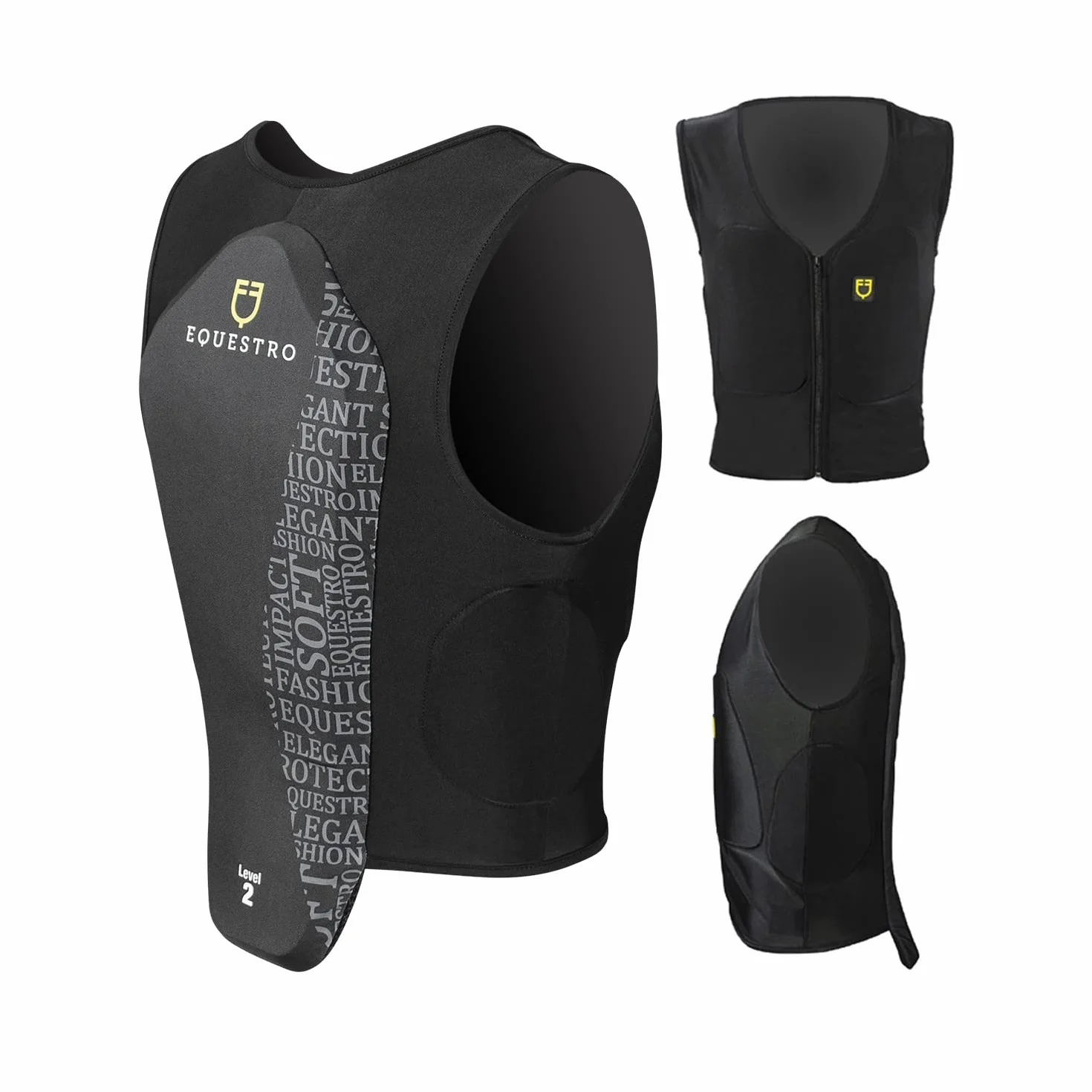 Paraschiena Bambino Unisex 14 Anni, Nero