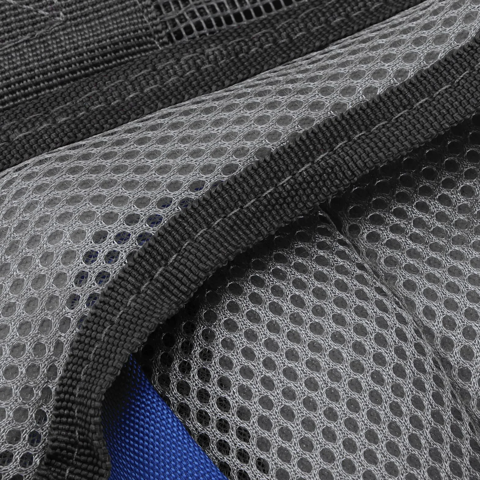 Pssopp Borse Laterali per Cani Nylon Hound Travel Camping Zaino Riflettente e Traspirante con Tasca per Cane(M)