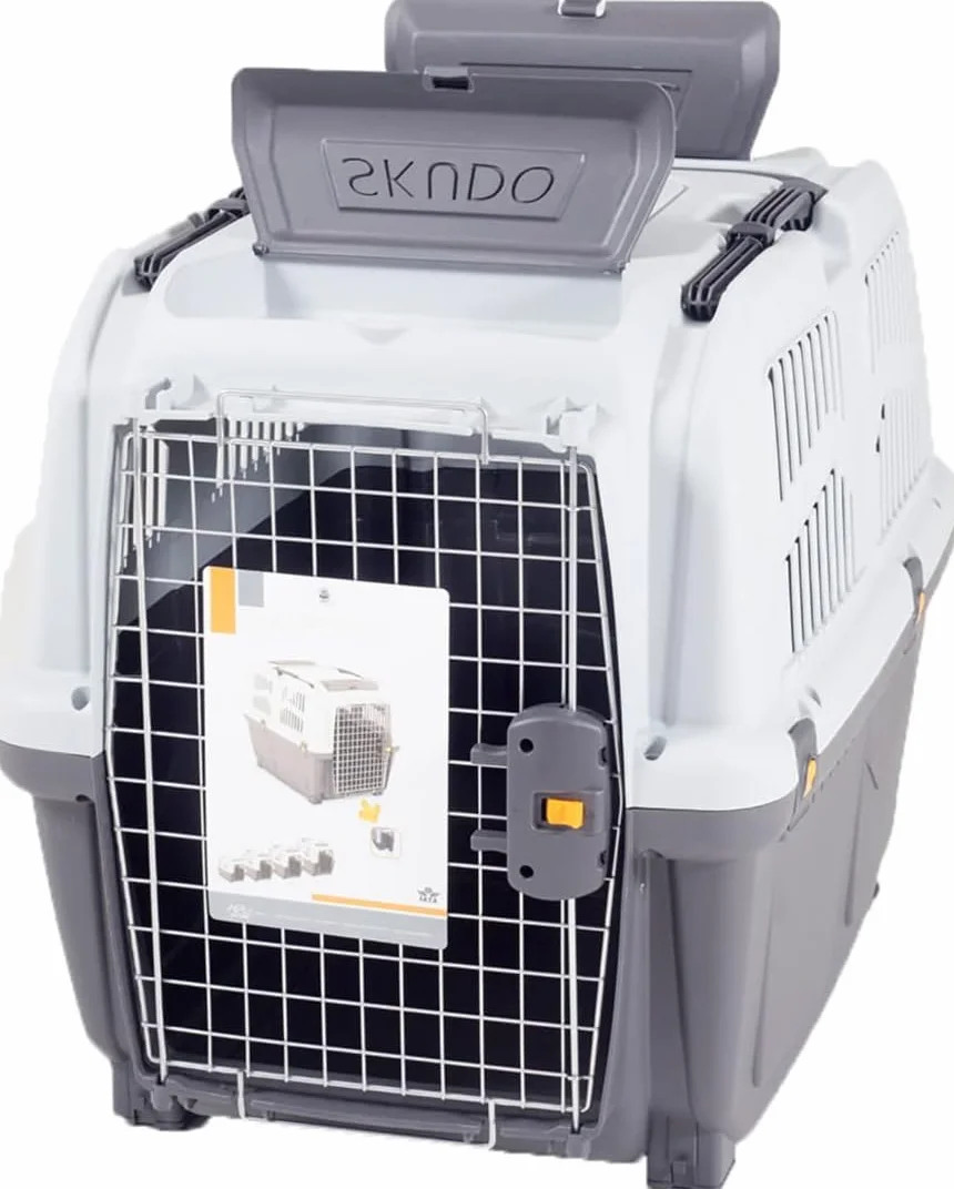 MPS SKUDO 6 IATA Trasportino per Cani Conforme agli Standard per Il Trasporto Aereo 92x63x70h cm