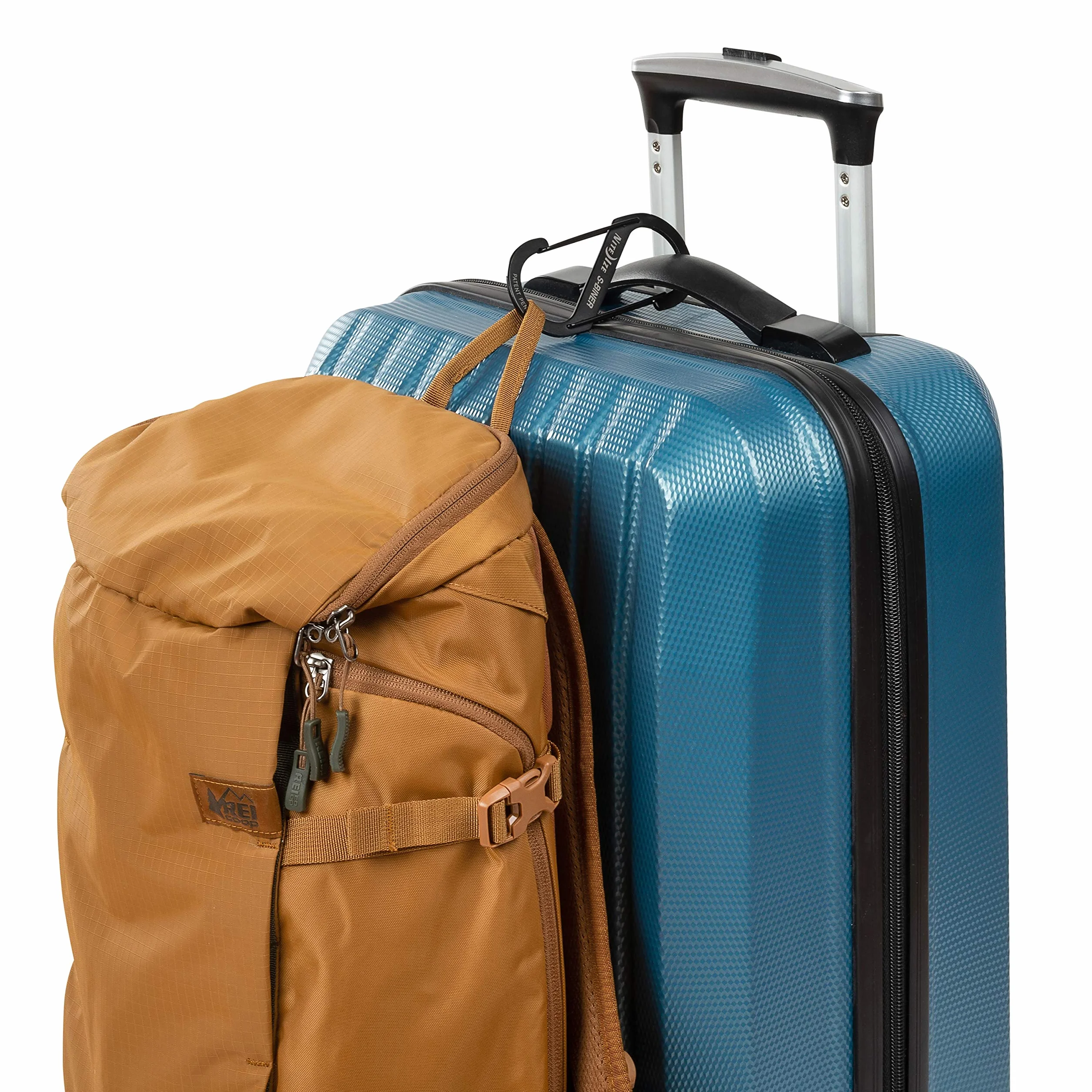 Nite Ize S-Biner Size 5 SB5-03-01 Moschettone antifurto a S in Acciaio Nero
