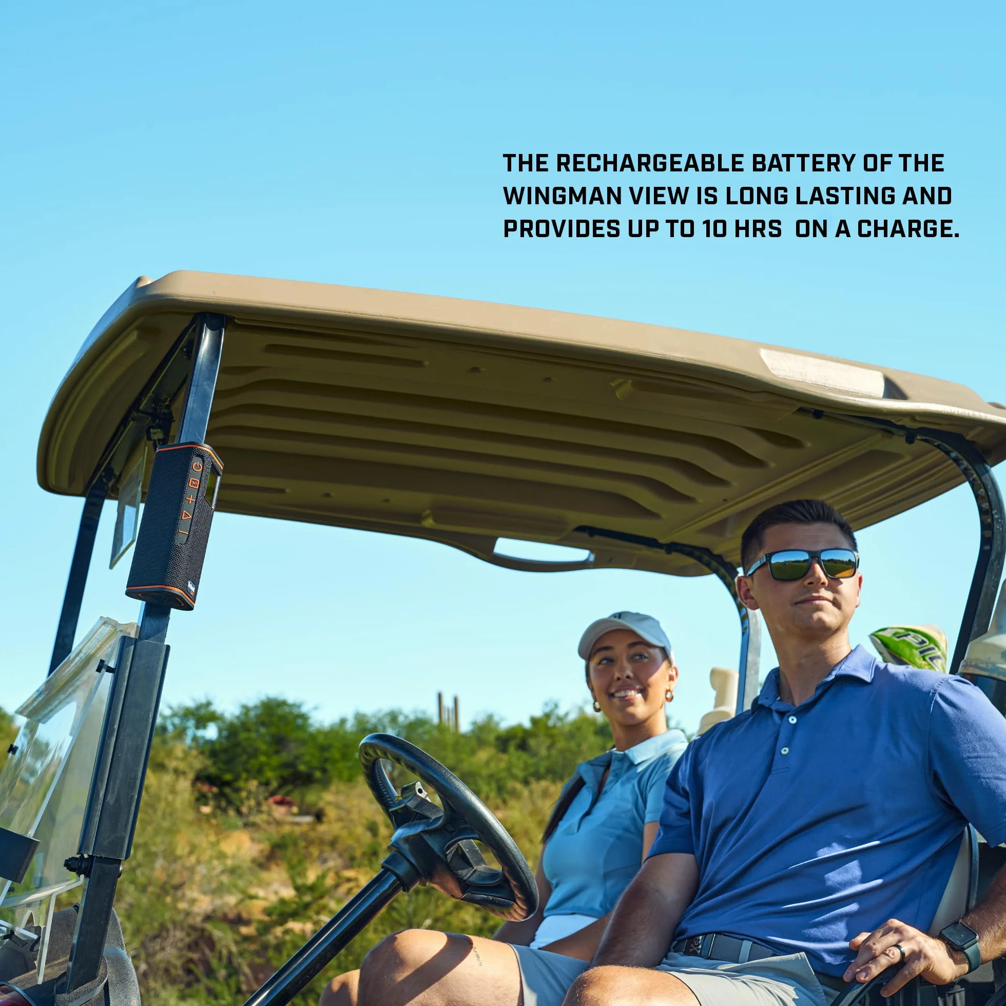 Bushnell Golf Wingman View Altoparlante da golf con distanze GPS