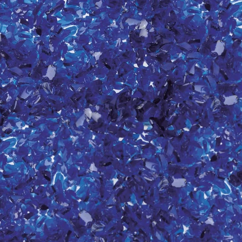 Generico Sassi Decorativi per Vasi 0,8-1,2 cm Ciottoli per Giardino Assortiti – Granulato di Marmo per Piante, Paesaggistica, Casa e Giardini - Pietre Acquario (VETRO BLU, 5 Kg)