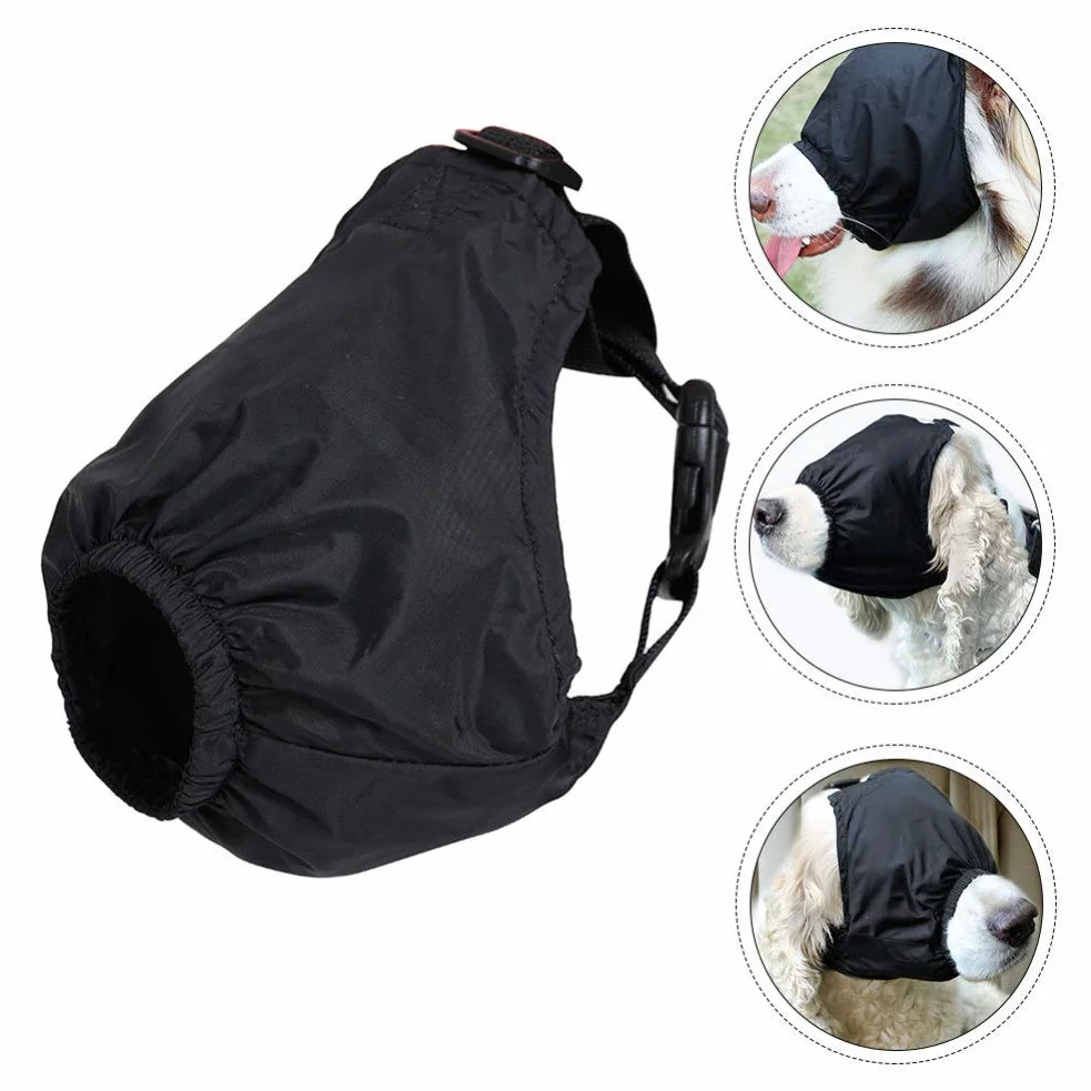 POPETPOP Berretto calmante per cane mascherina occhi animali compagnia ansia ombreggiatura fascia toelettatura anti morso