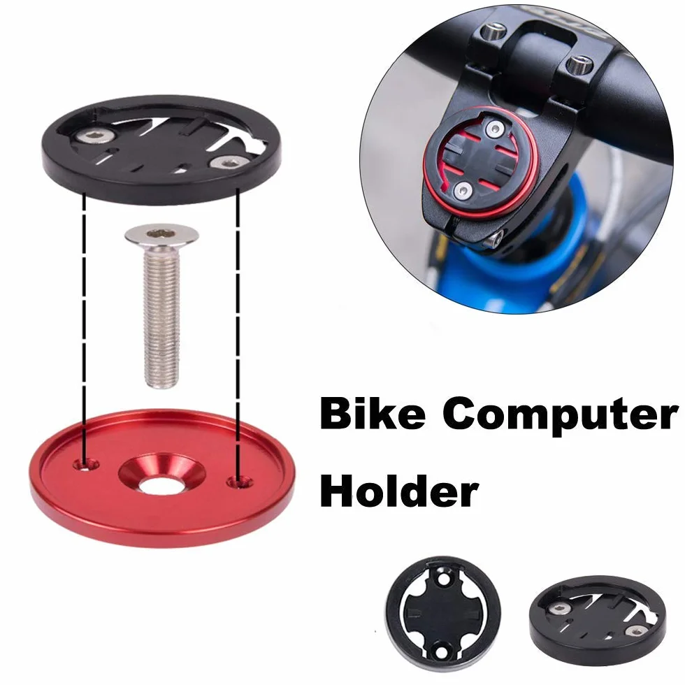 CYSKY Supporto per Tappo Superiore per Bici Garmin Bryton Cycling GPS - Compatibile con Edge 1000 820 810 800 520 510 500 200 e Bryton 530 330 310 100