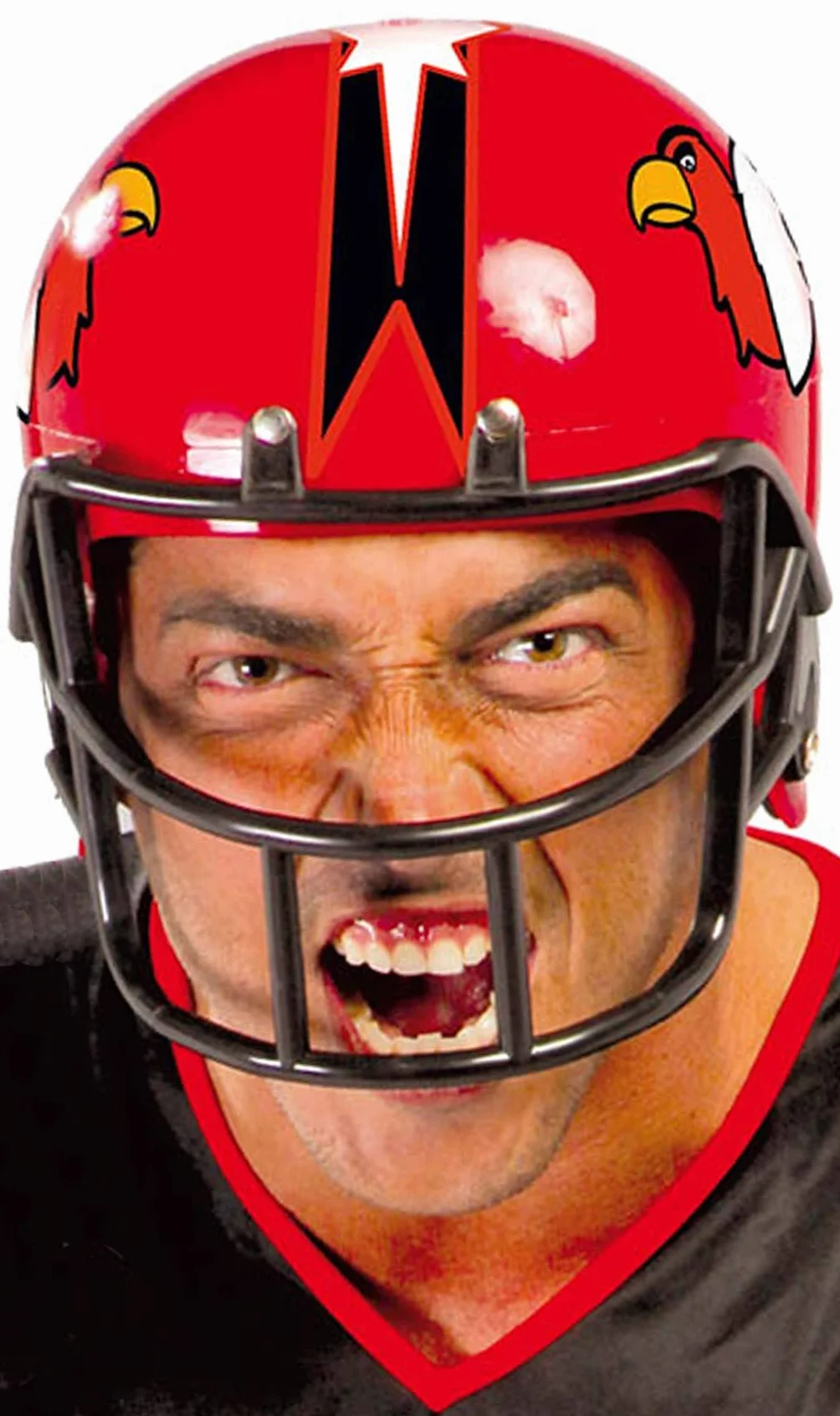 FIESTAS GUIRCA | Casco di Football Americano (Taglia Unica) - Accessorio Sportivo per Costumi da Giocatore di Football Americano - Ideale per Feste a Tema e Celebrazioni Sportive - Adulto Unisex