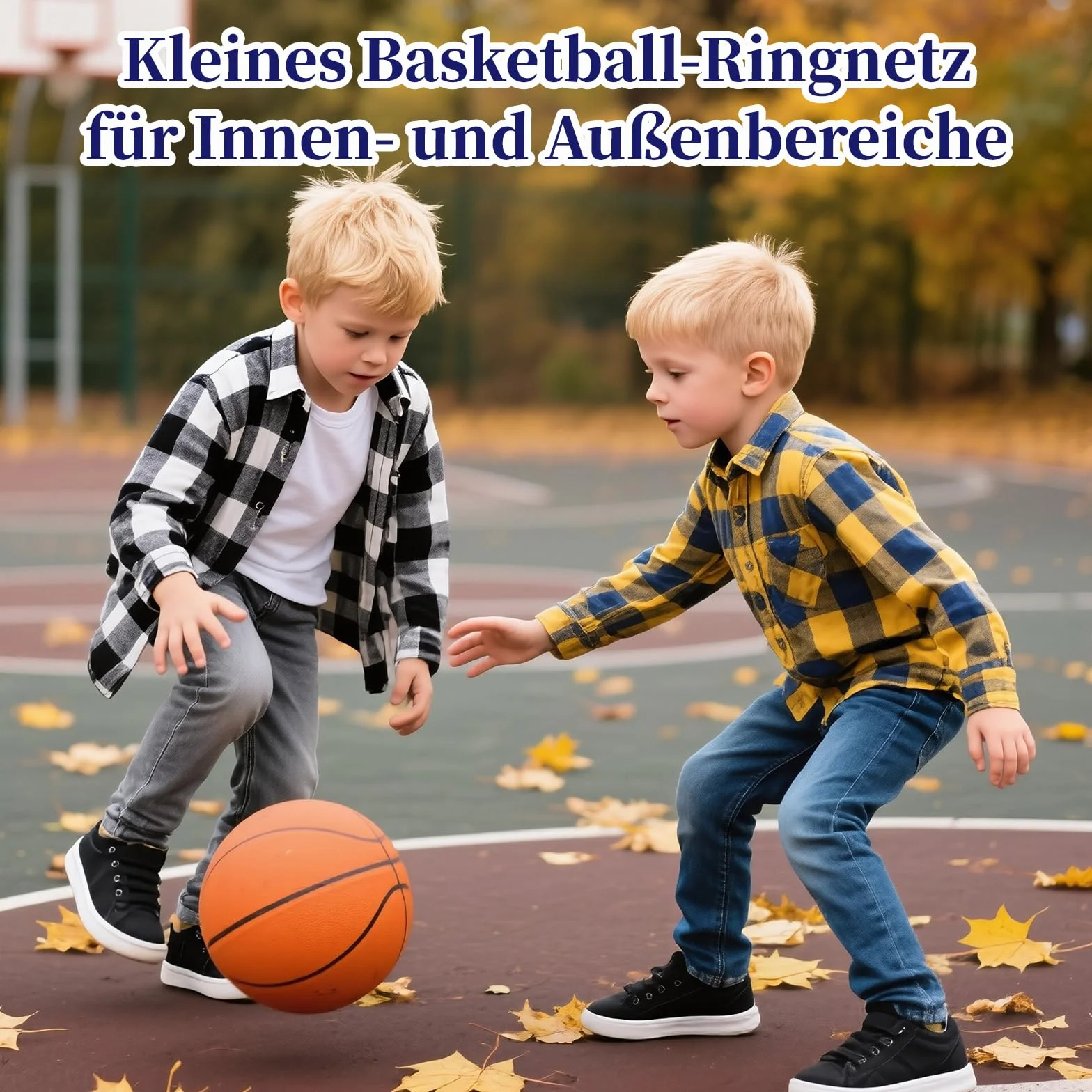 Rete da Basket Tricolore di Ricambio per Mini Cerchio 20-26 cm, 3 Pezzi per Sport Esterni e Interni