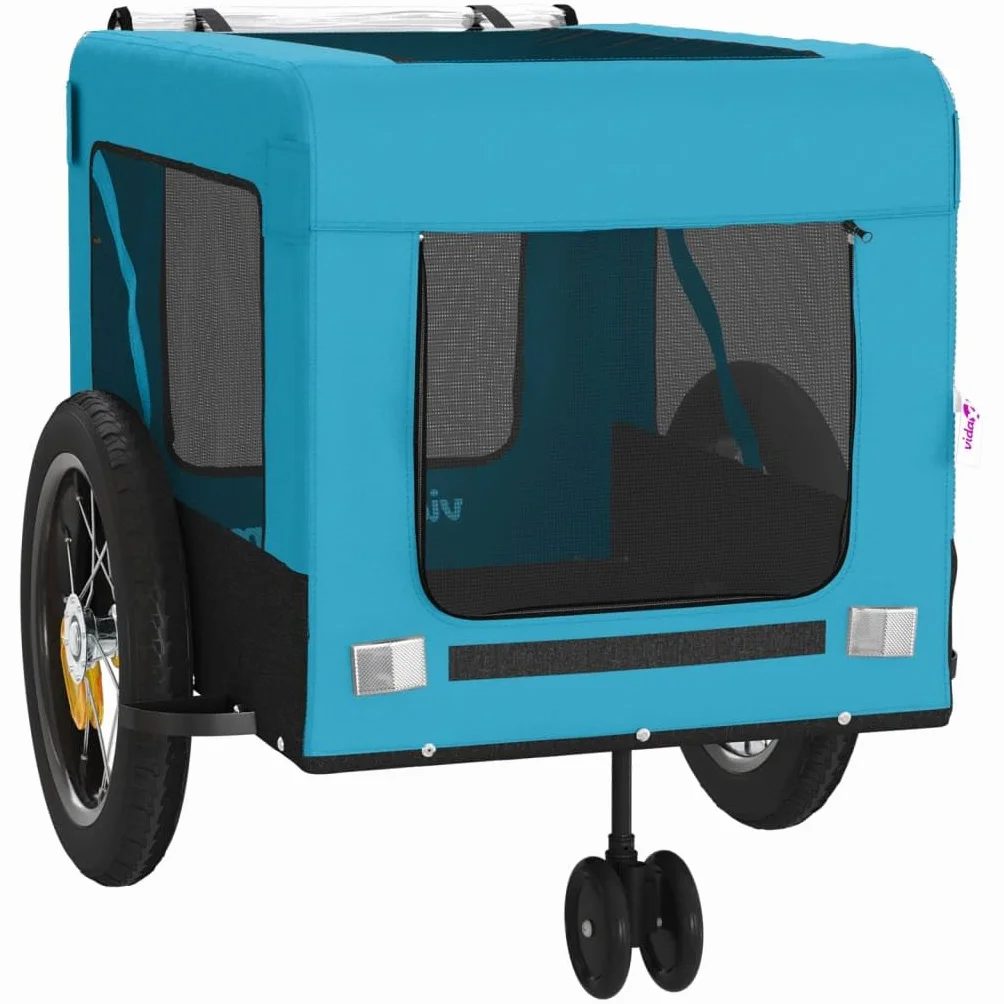 vidaXL rimorchio per Bici per Animali Domestici rimorchi per Bici per Animali Domestici rimorchio per Bici