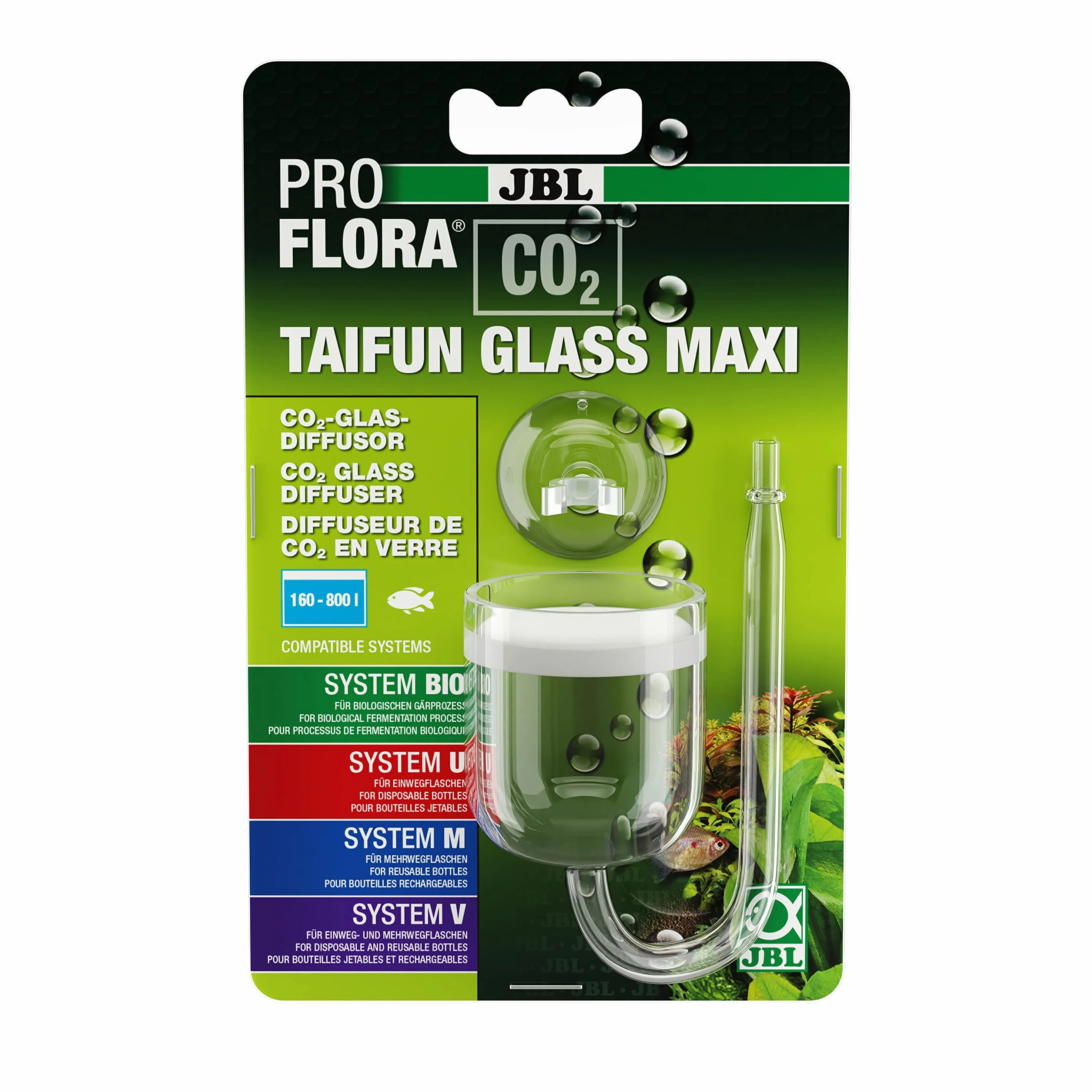 JBL PROFLORA CO2 Tifone Glass Maxi